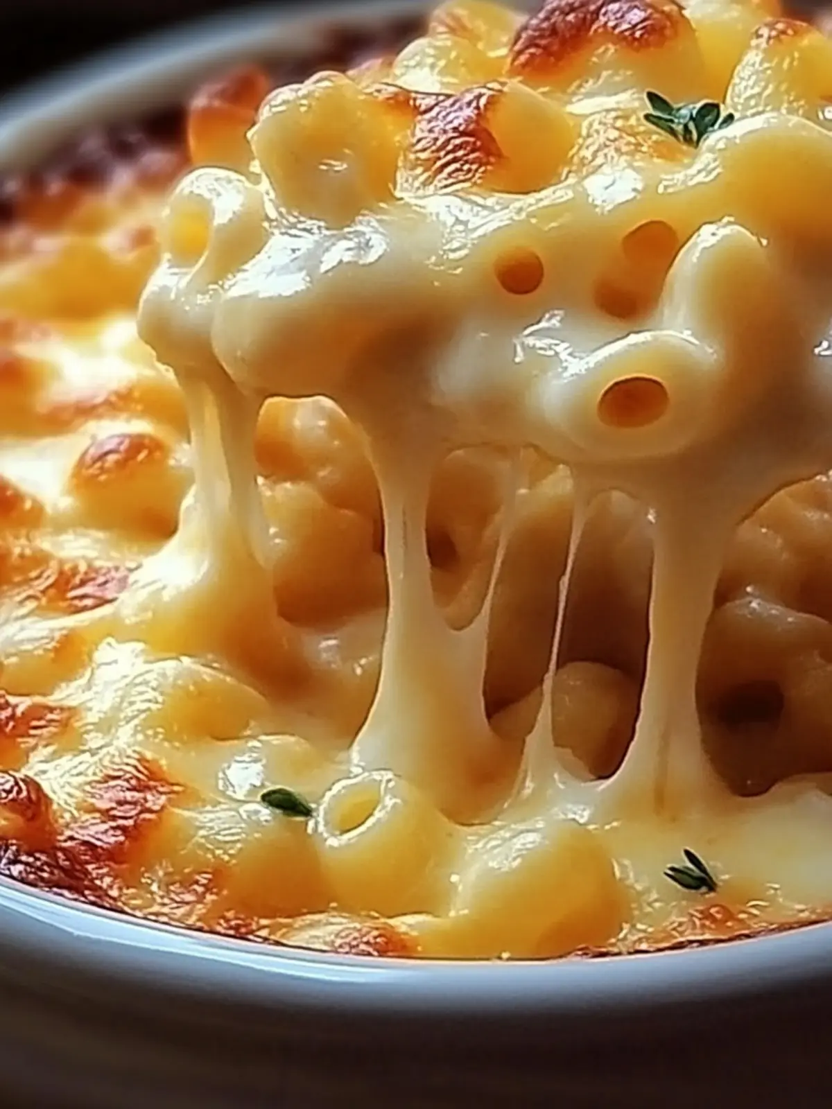 Gourmet Baked Mac and Cheese with a Crunch