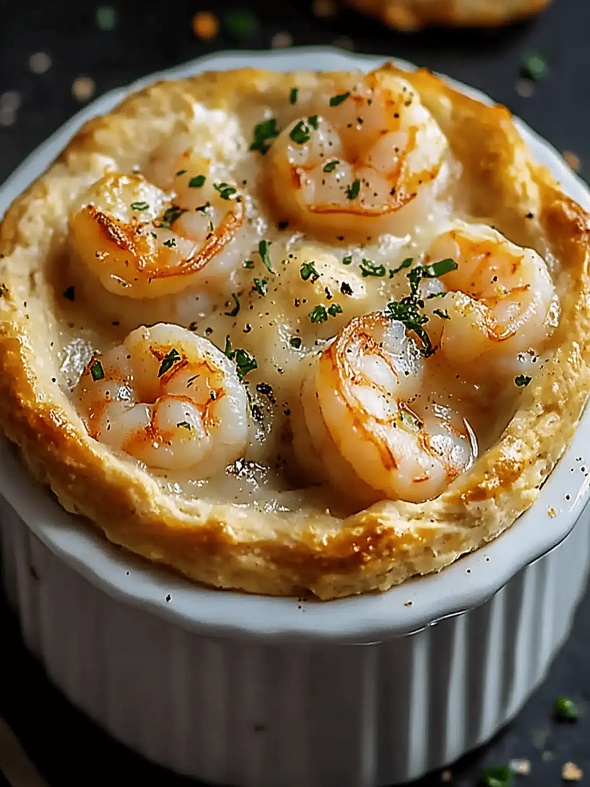 Shrimp & Lobster Biscuit Pot Pie