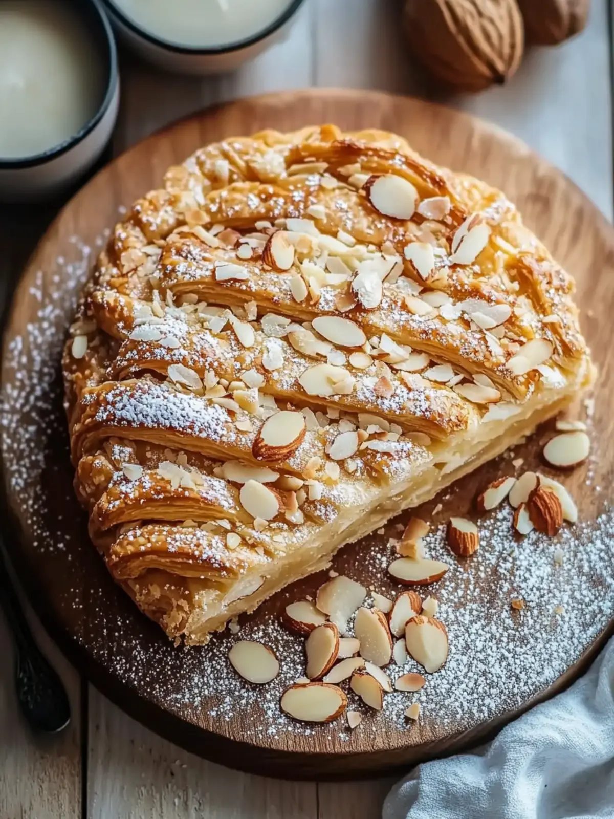 Flaky Sweet Almond Pastry