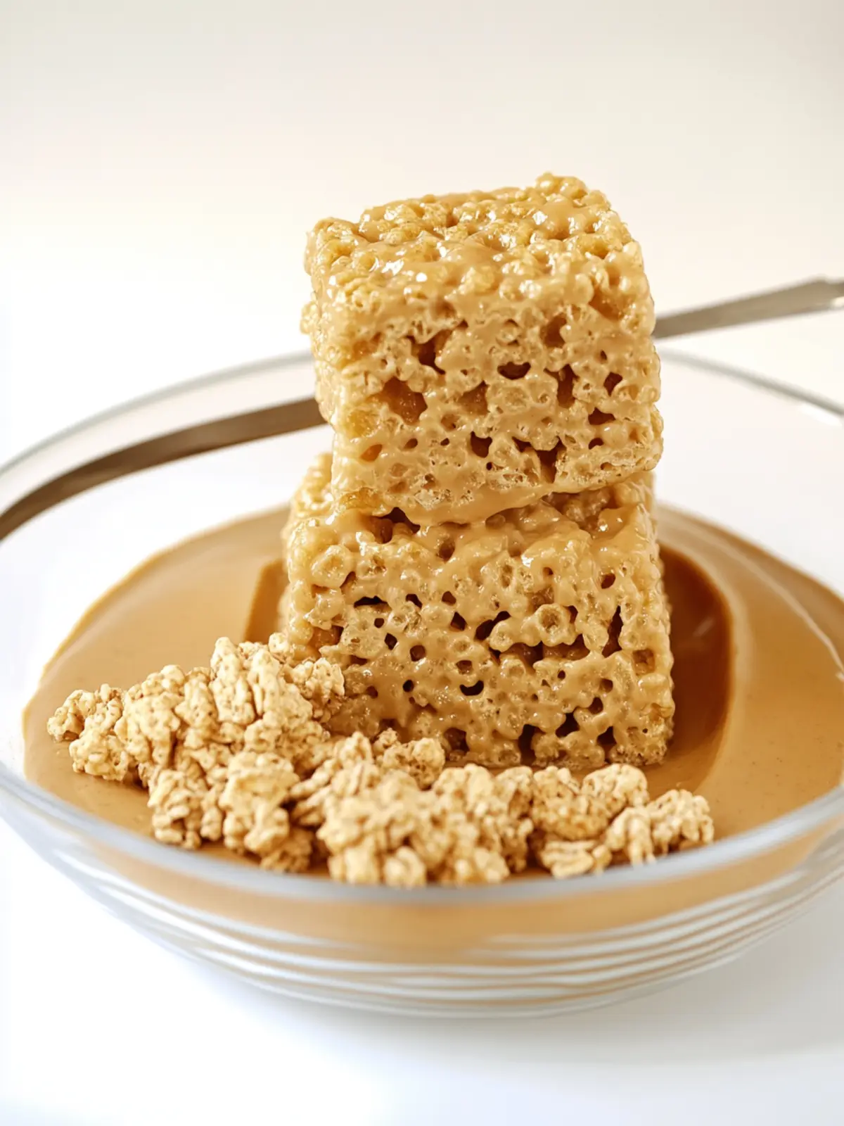 Biscoff Rice Krispie Treats