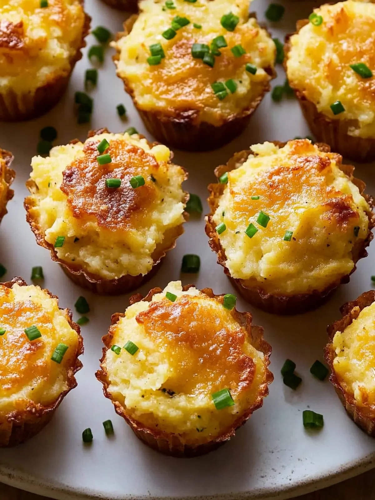 Easy Mashed Potato Muffins