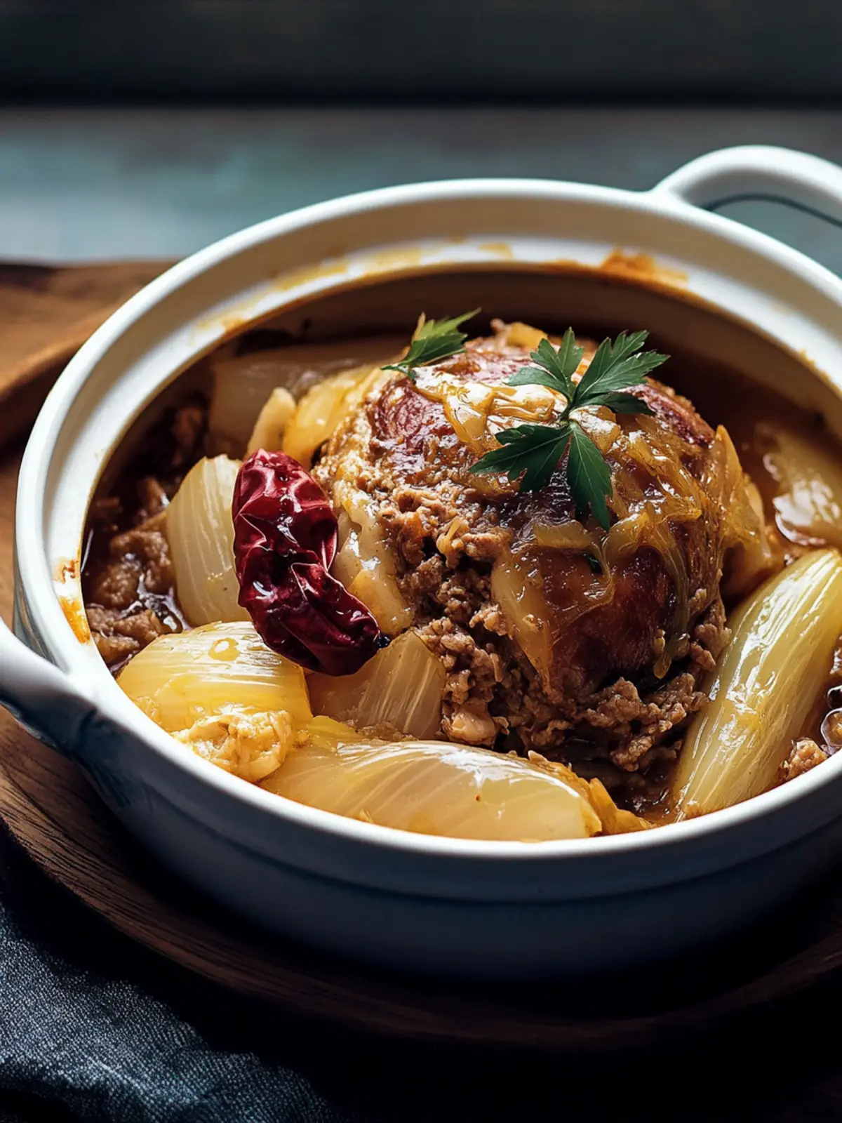 Lion's Head Casserole (Shih Tzu Tou)
