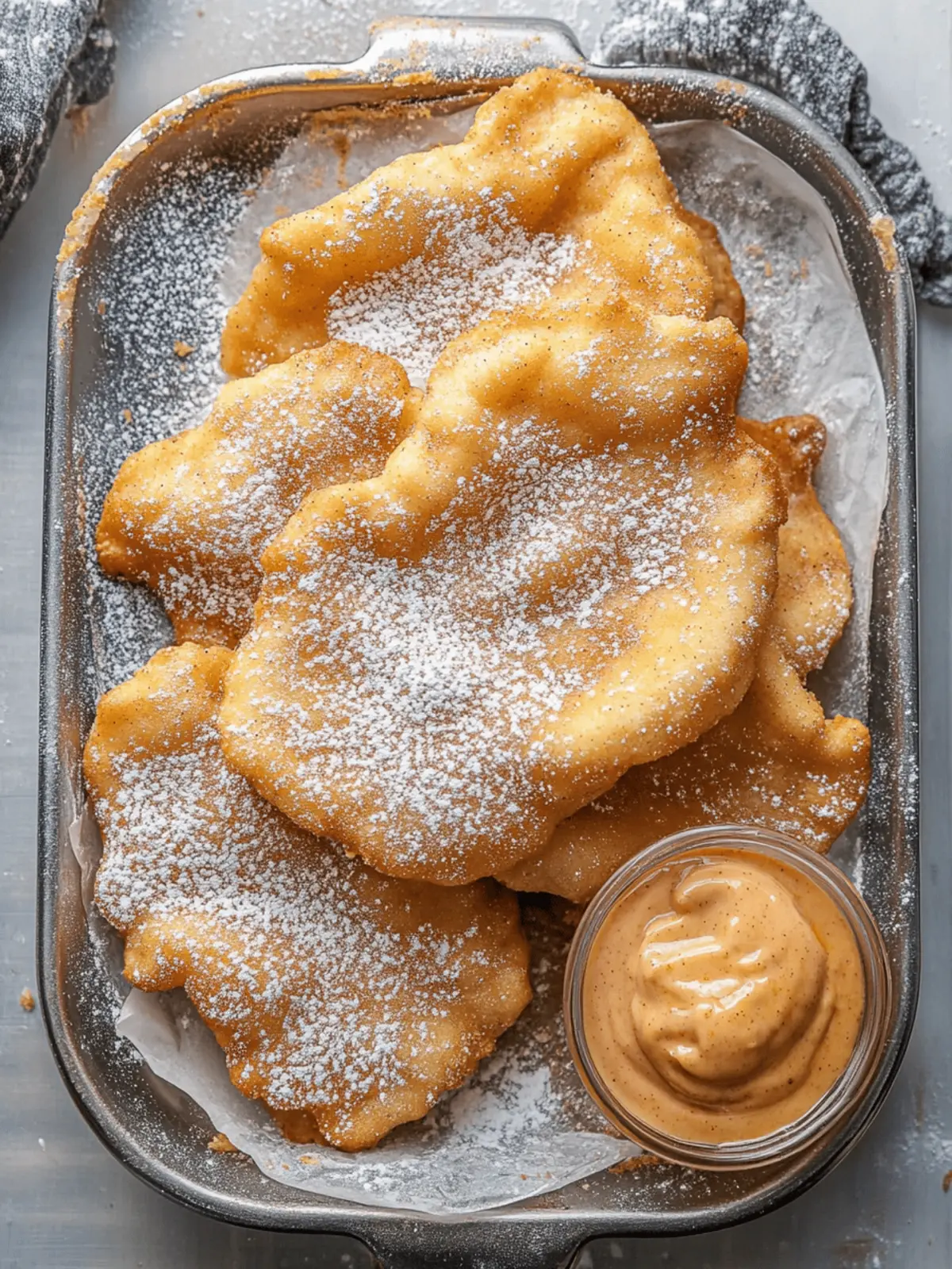 Fry Bread with Cinnamon Honey Butter