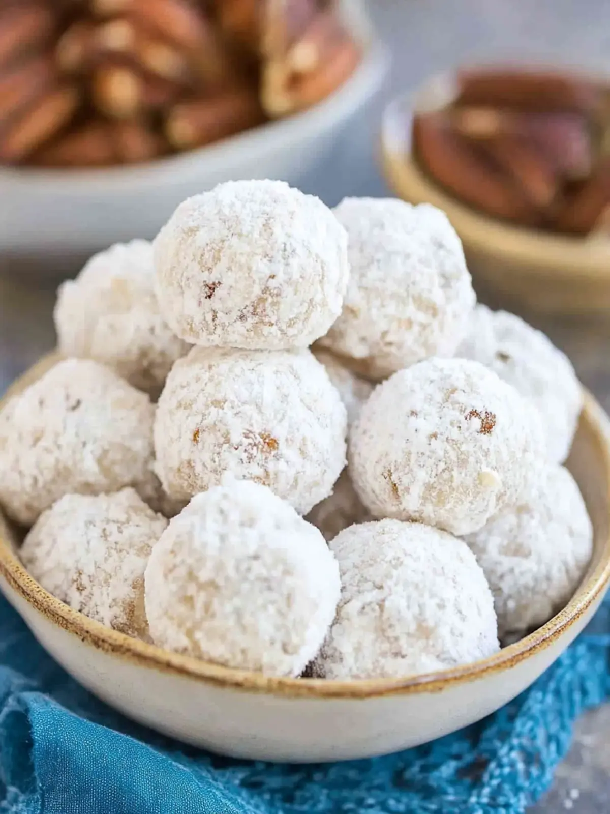 Low Carb Pecan Snowballs
