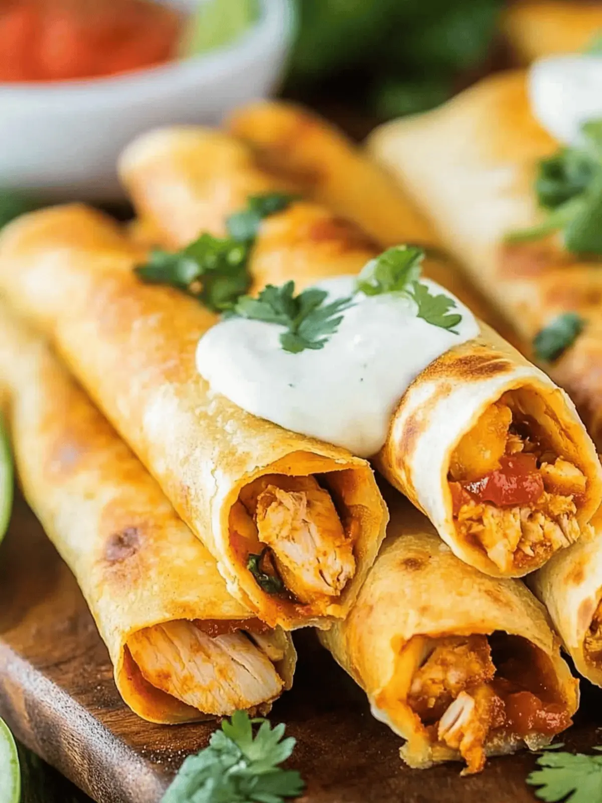 Best Crispy Chicken Taquitos Recipe – Easy & Delicious