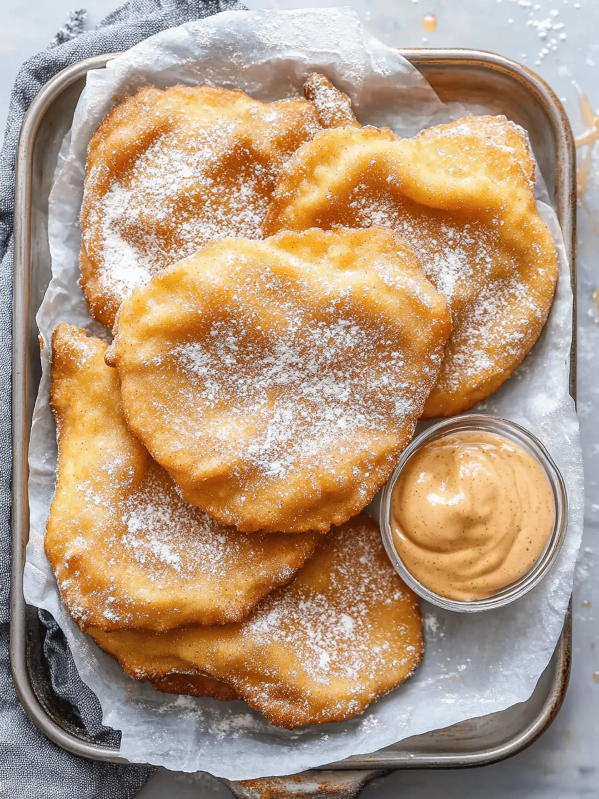 Fry Bread with Cinnamon Honey Butter