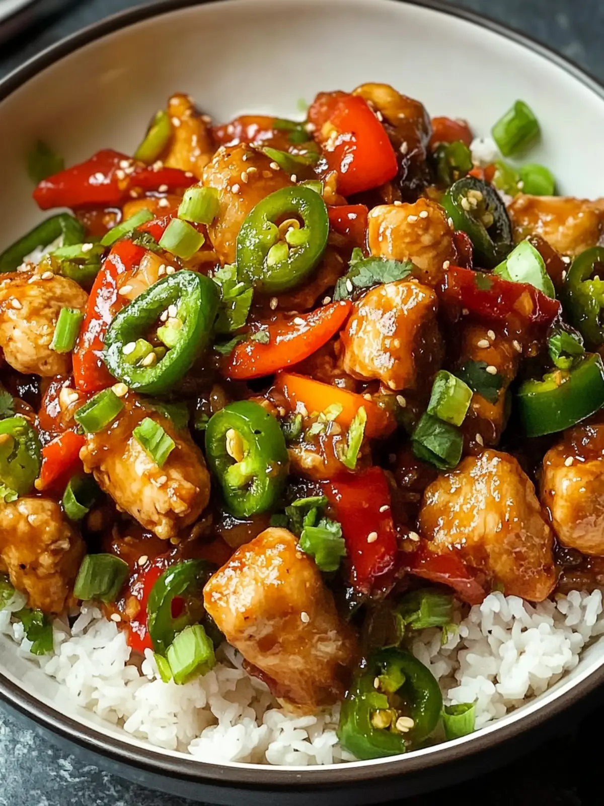 Spicy Jalapeño Chicken Stir-Fry