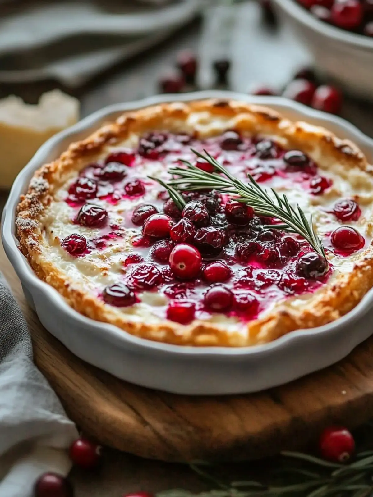 Baked Cranberry Cream Cheese Dip