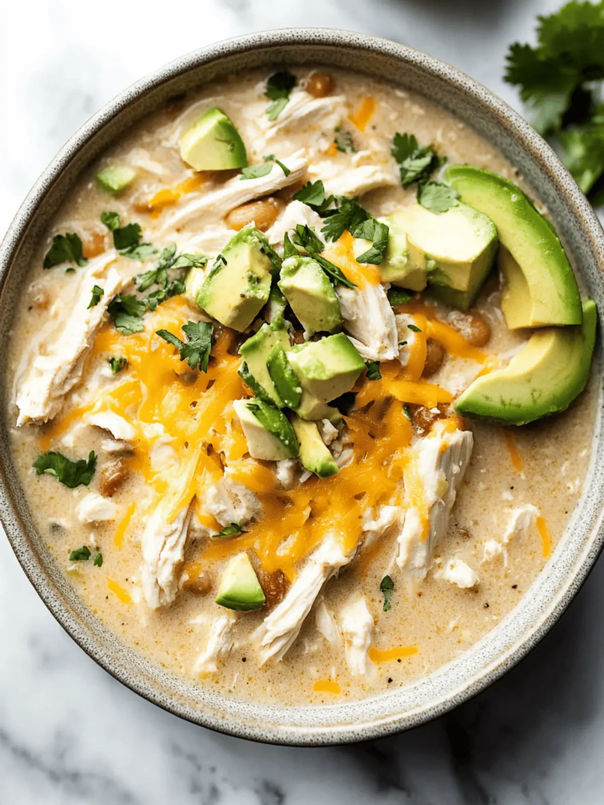Slow Cooker White Chicken Chili