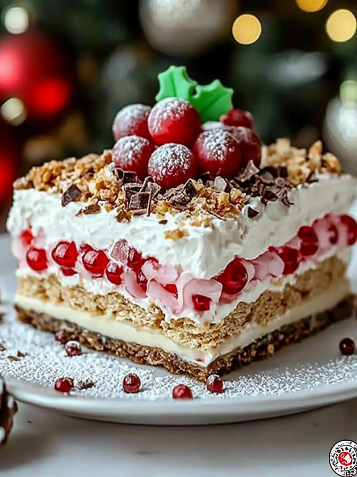 Christmas Dessert Lasagna