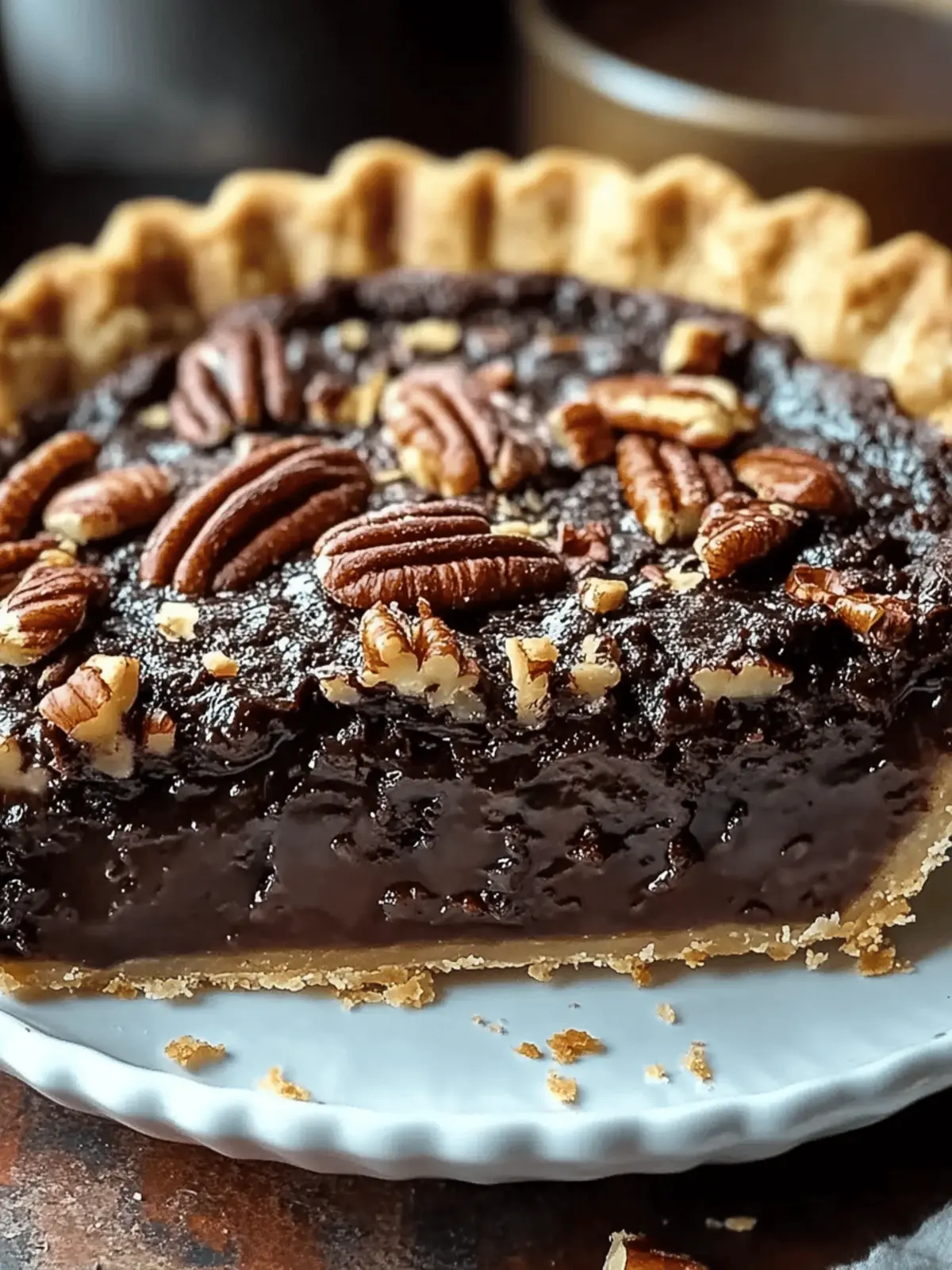 Texas Chocolate Pecan Pie