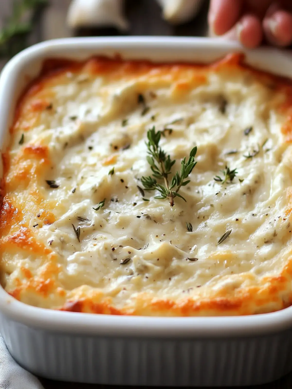 Cheesy Garlic Herb Dip