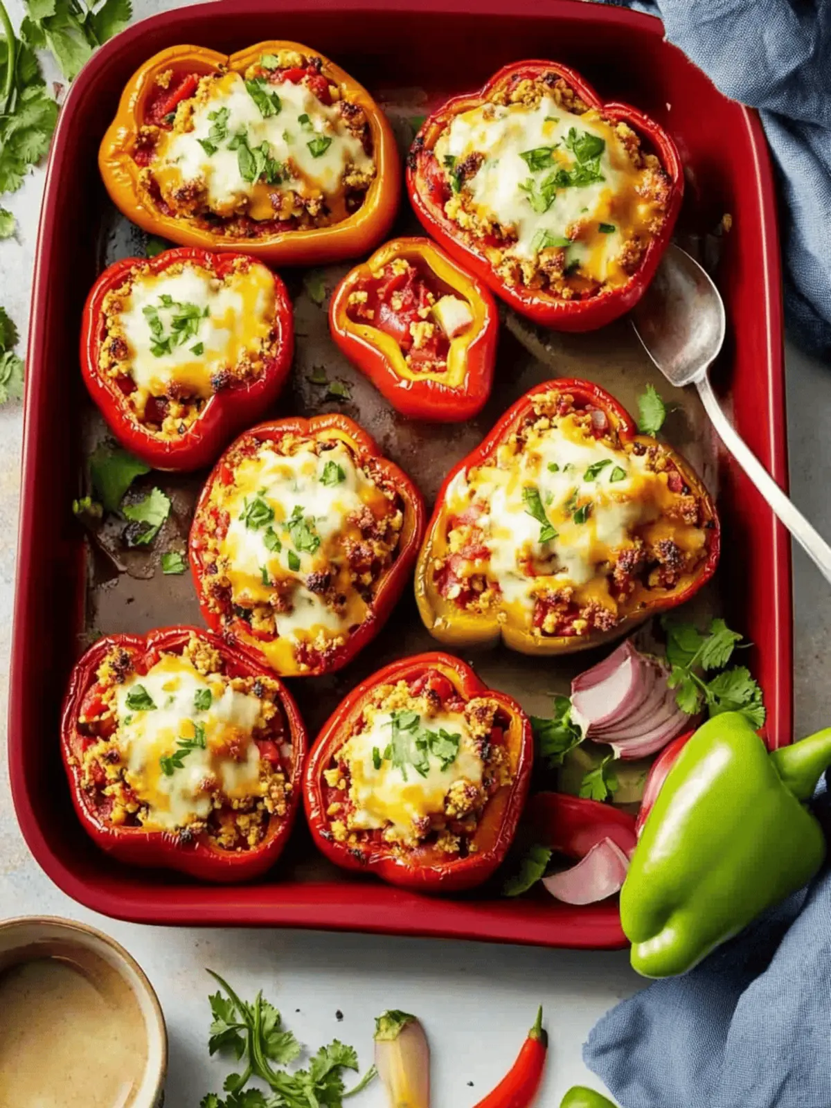 Vegetarian Stuffed Peppers