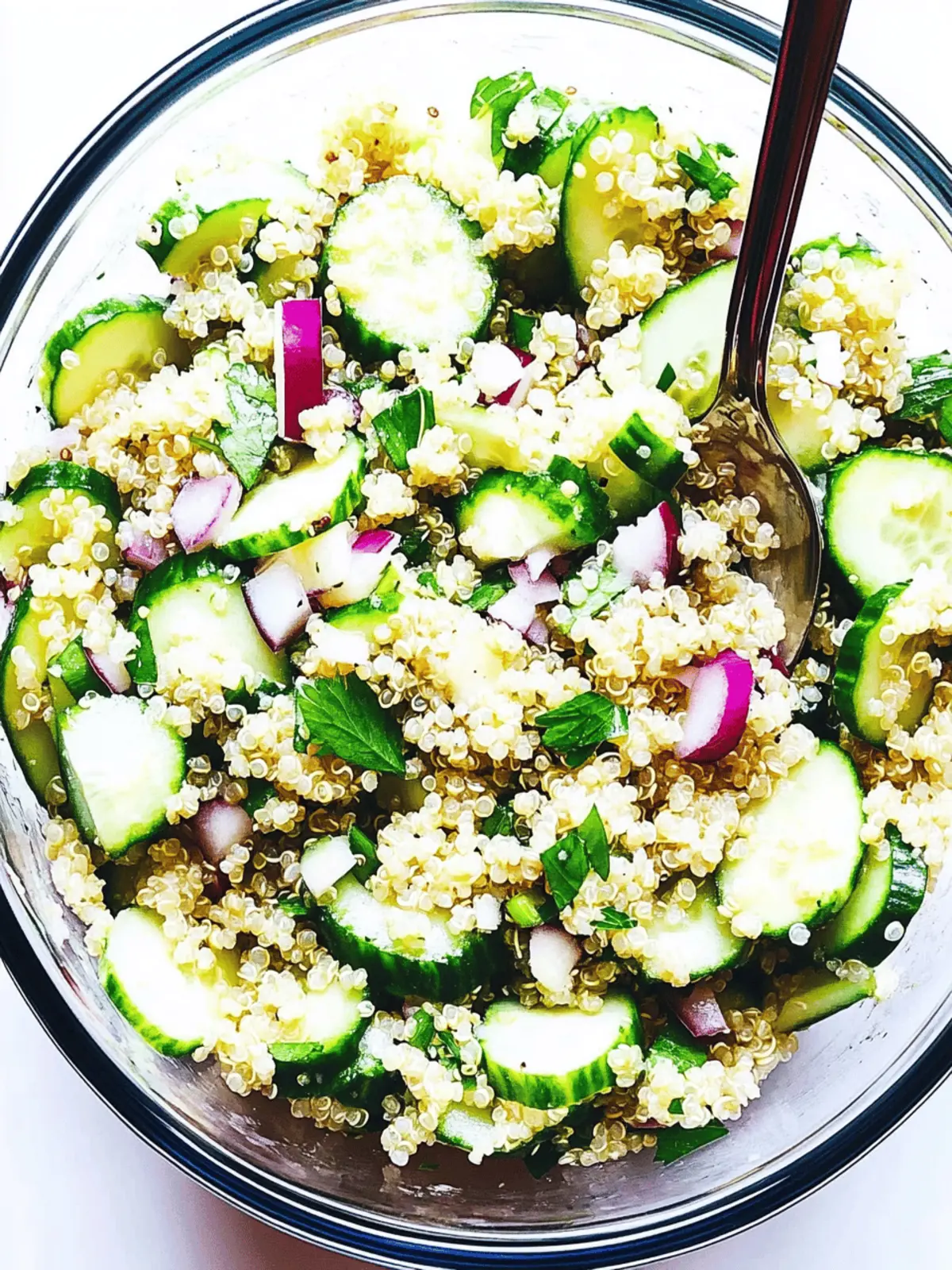 Cucumber Quinoa Salad