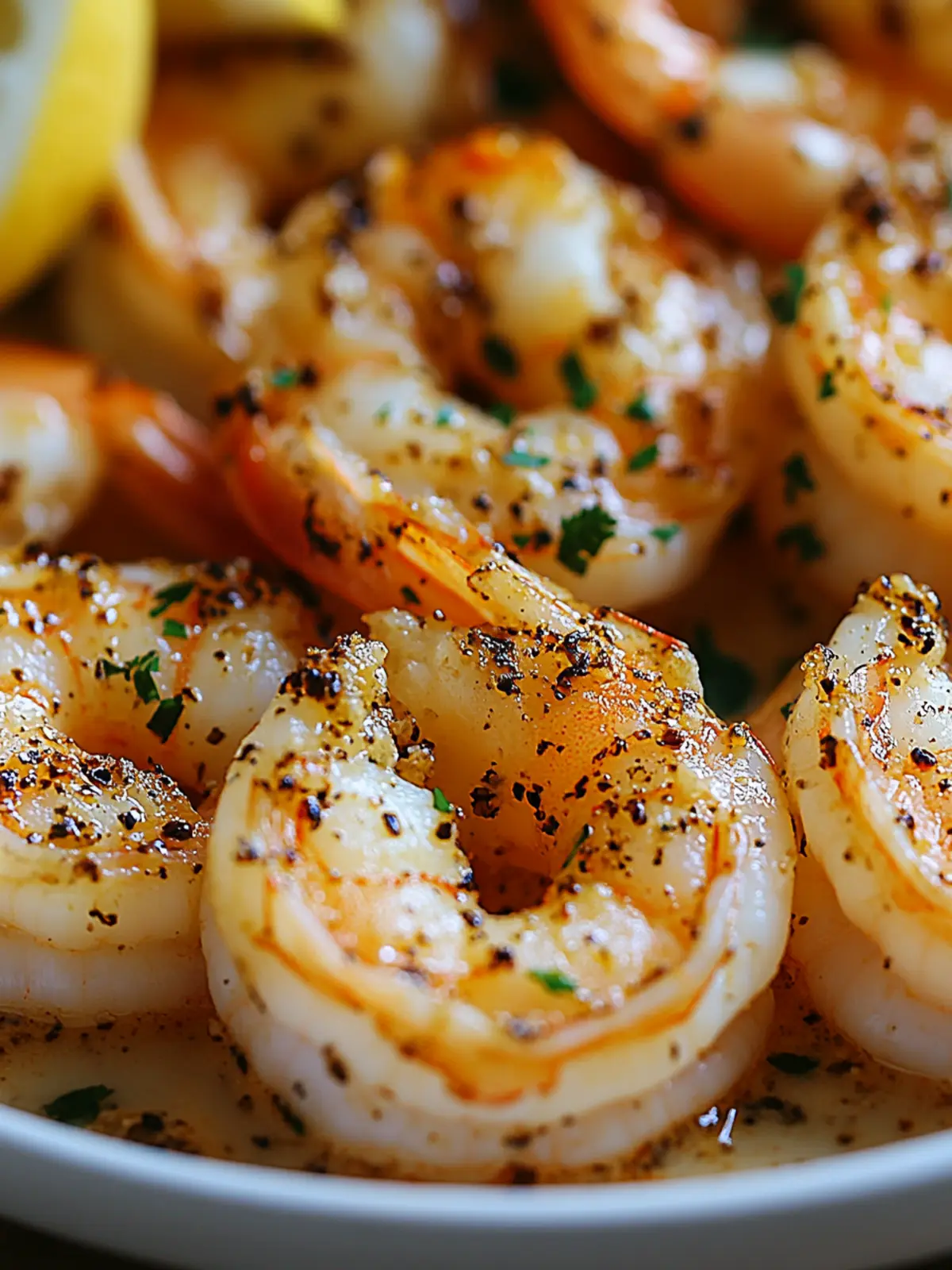 Baked Garlic Parmesan Shrimp