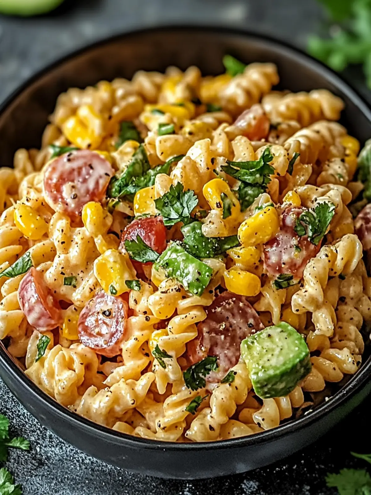 Mexican Street Corn Pasta Salad