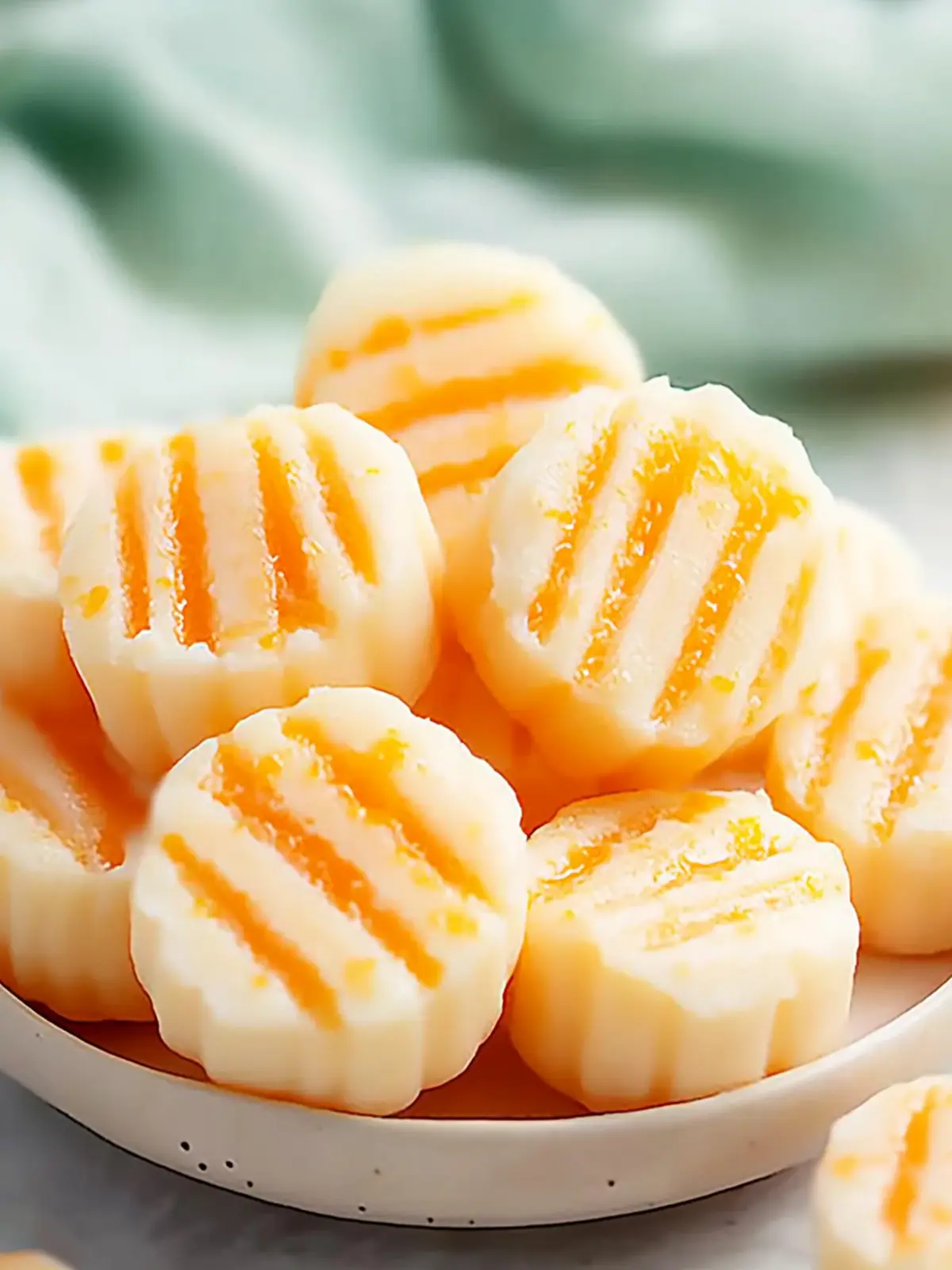 Sweet Orange Cream Cheese Mints