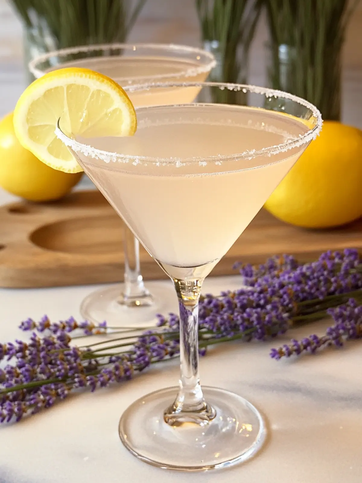 Lavender Lemon Drop Martini