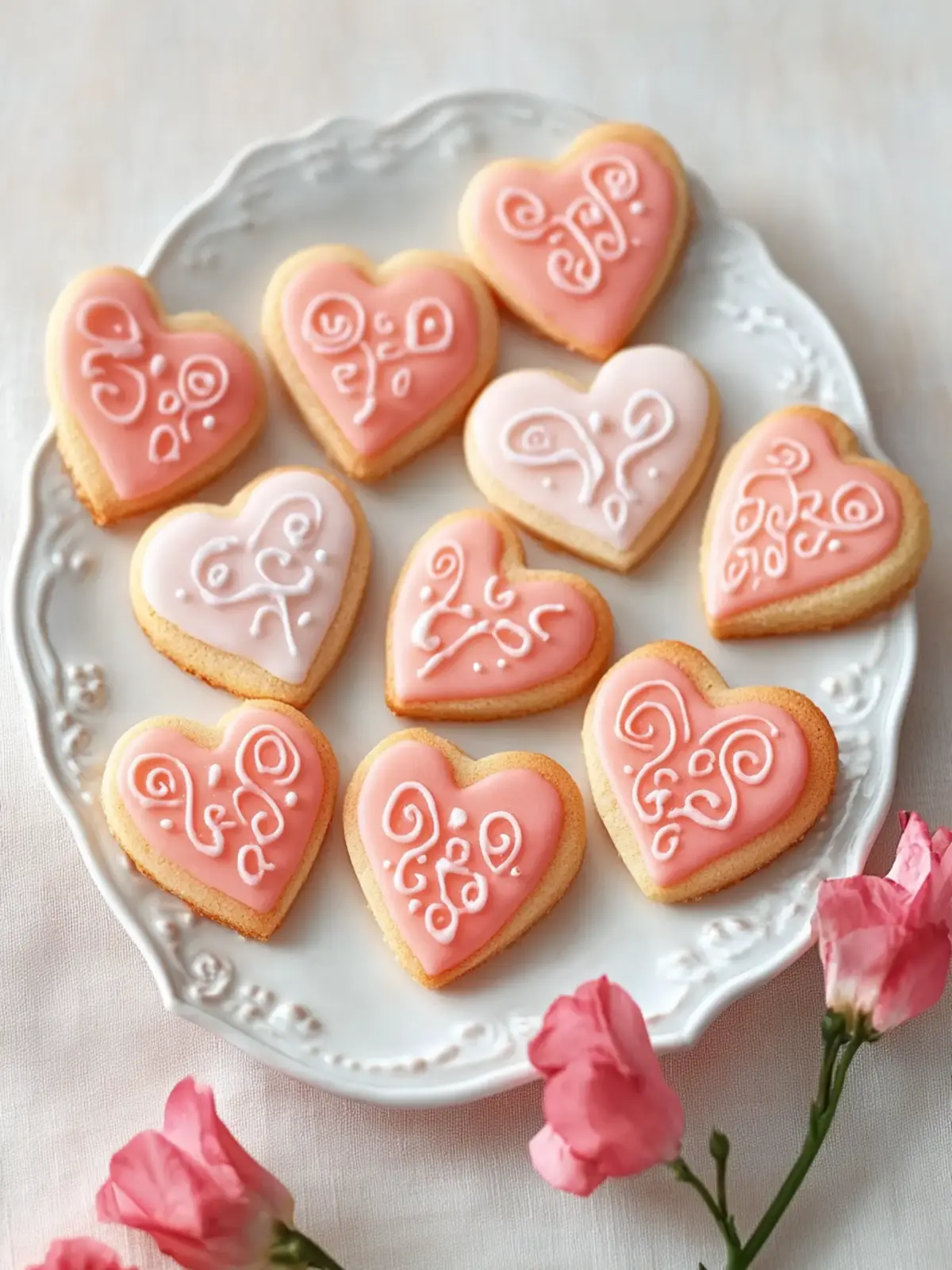 Heart-Shaped Sugar Cookies