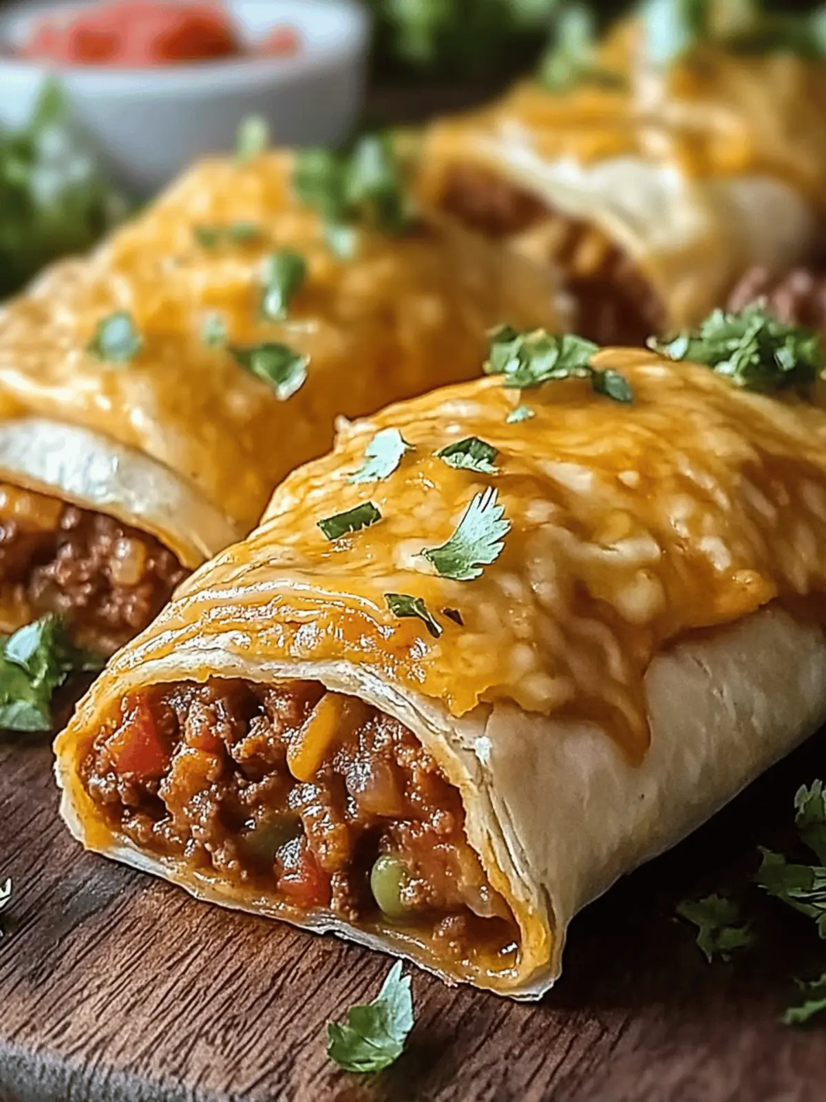 Loaded Taco-Stuffed Cheesy Pockets