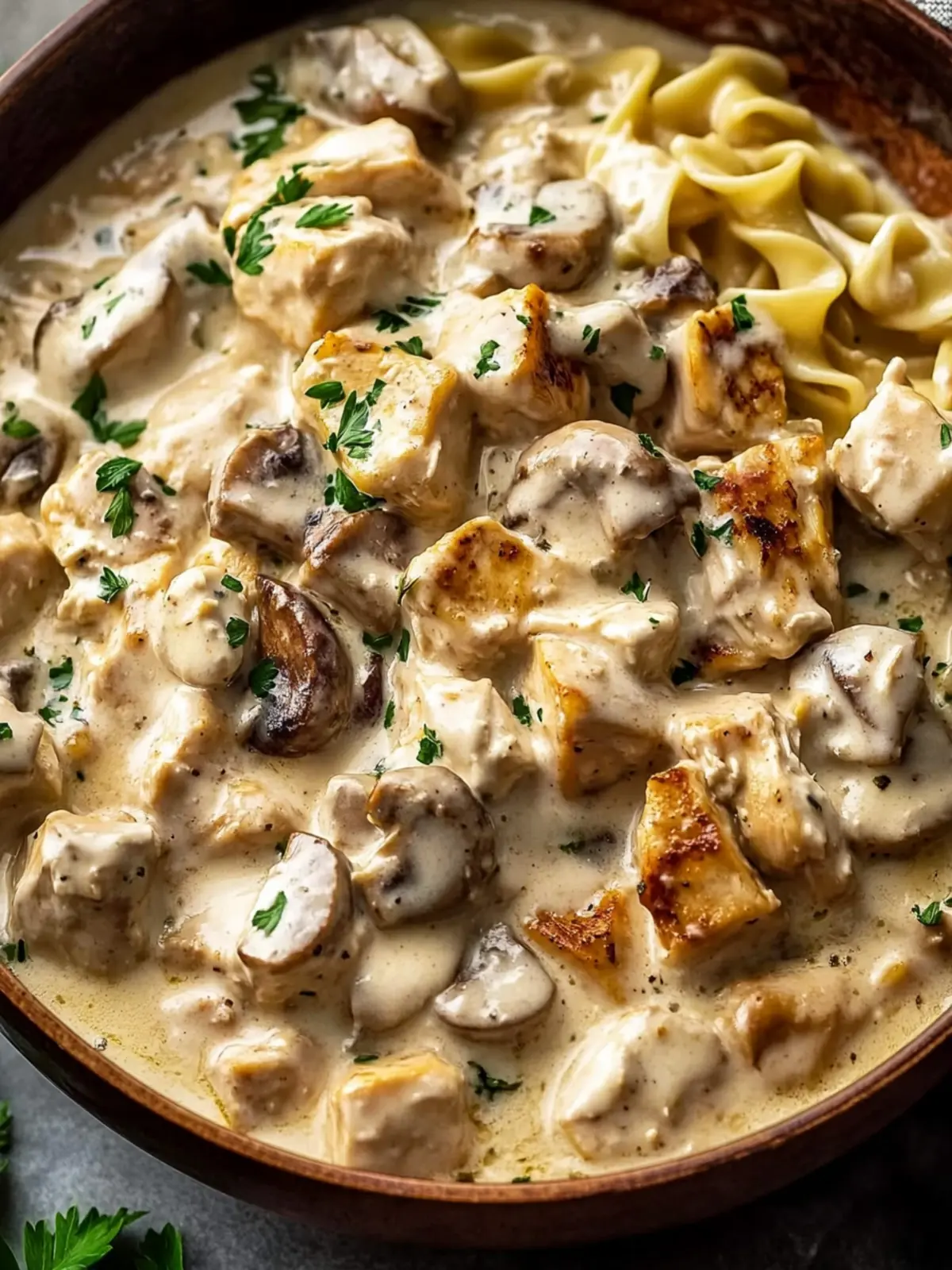 Creamy Chicken Stroganoff Recipe