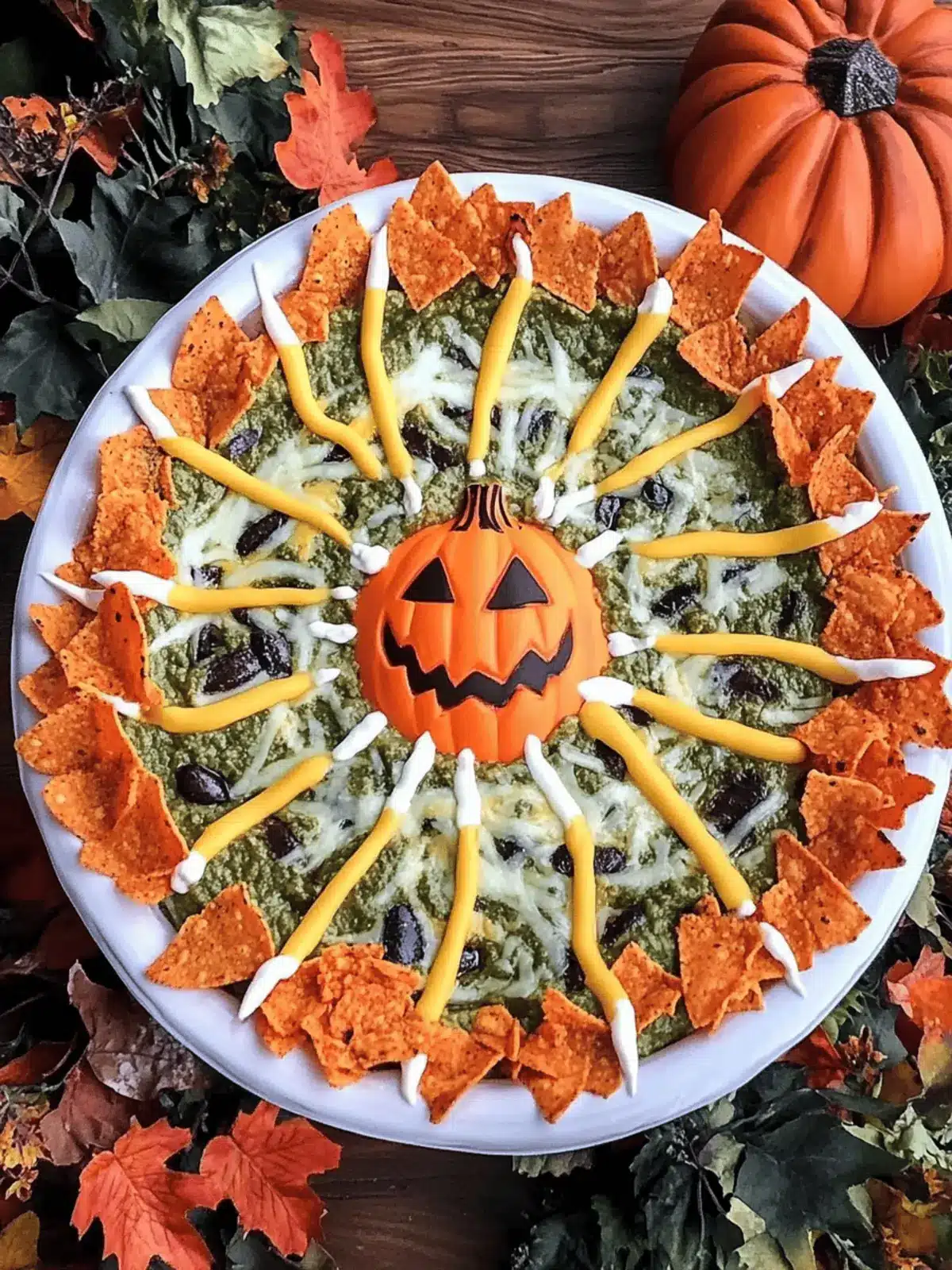 Halloween Taco Dip