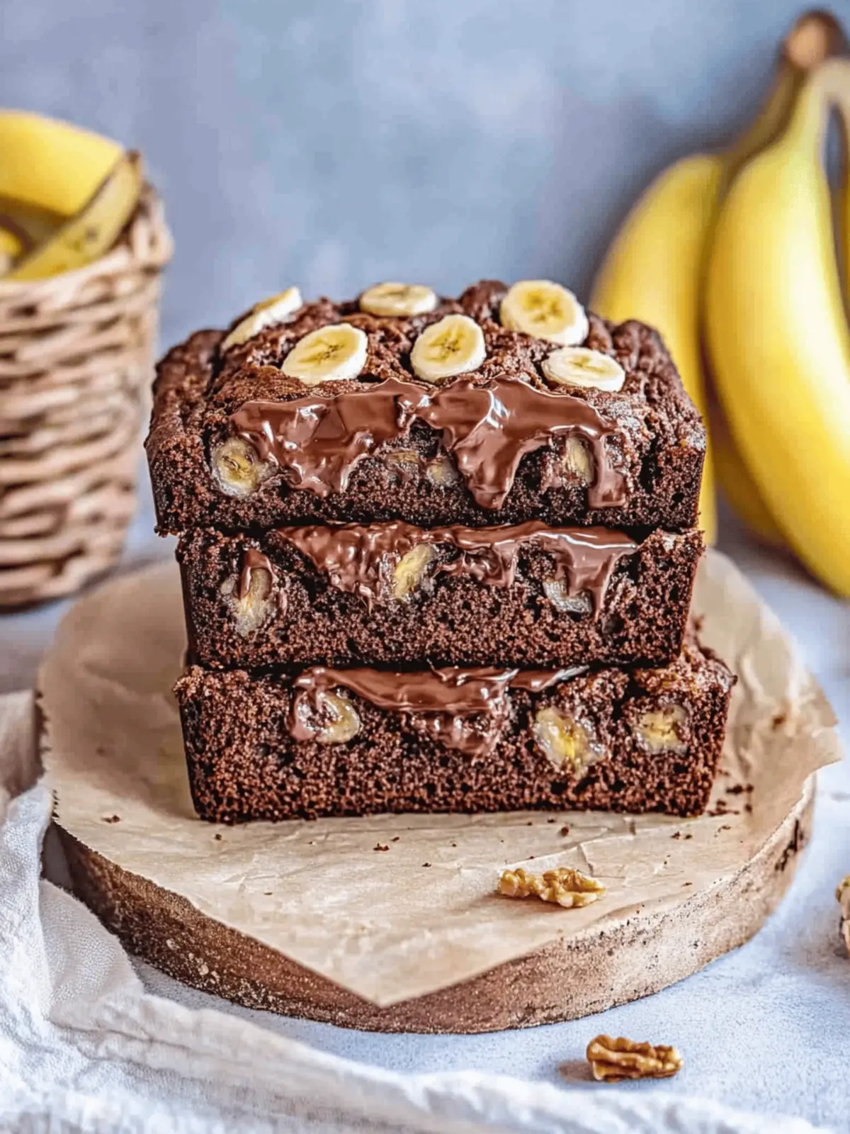 Nutella Banana Bread