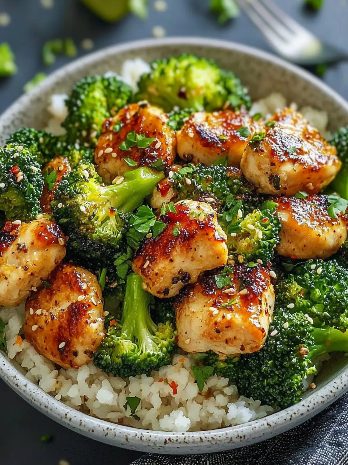 Garlic Butter Chicken & Broccoli