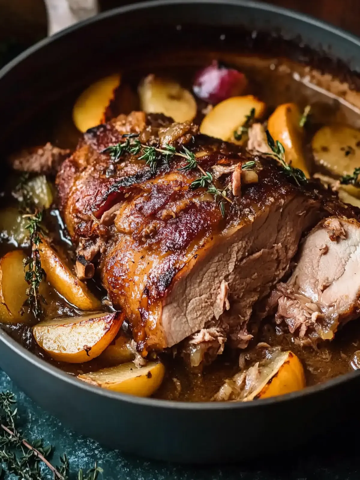 Best Apple Cider Braised Pork Shoulder