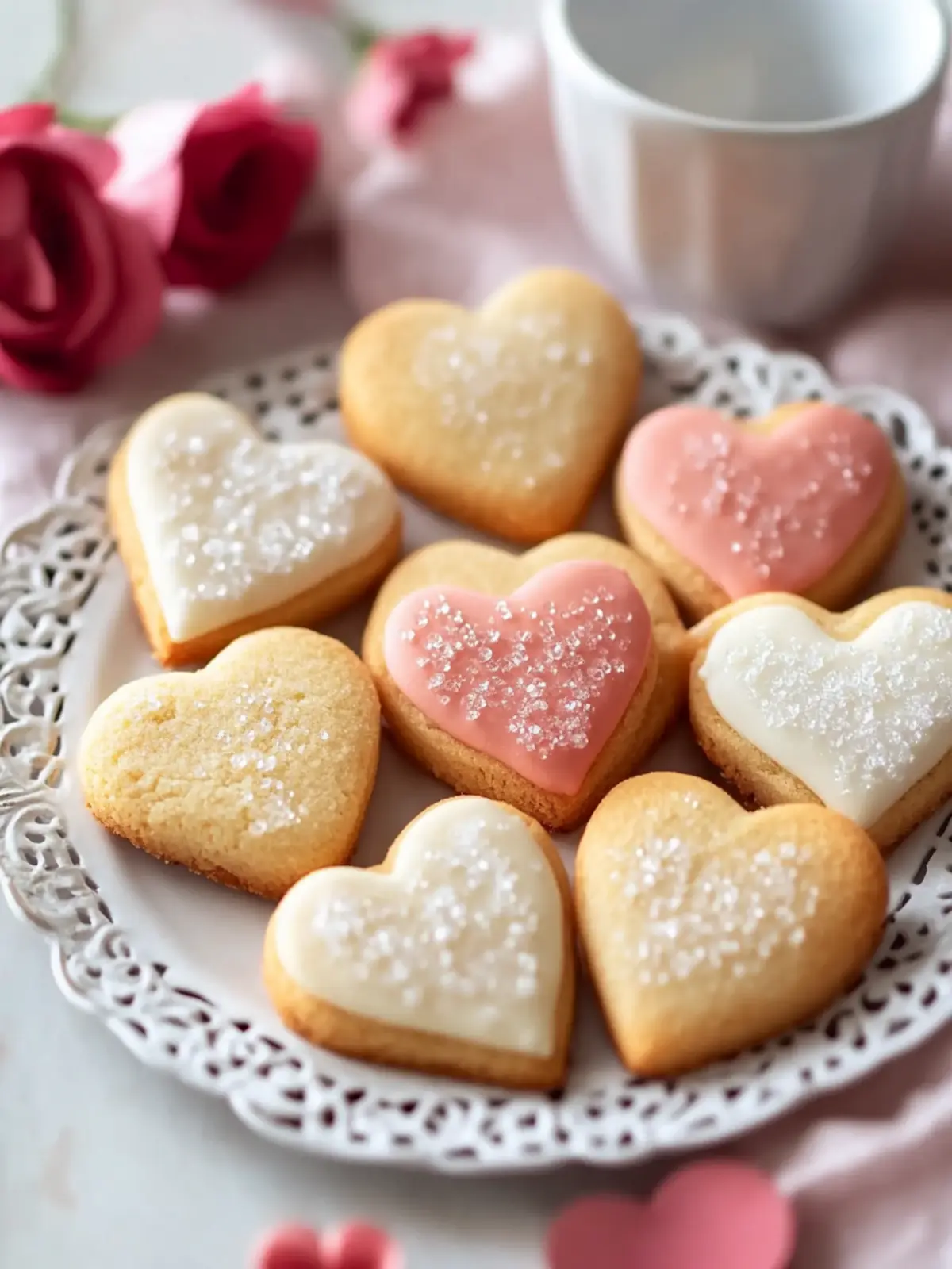 Heart-Shaped Sugar Cookies