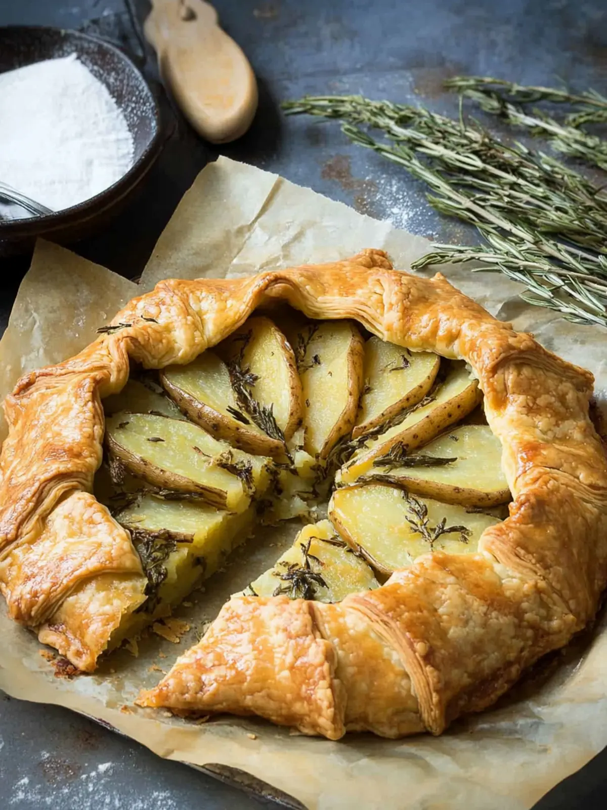 Savory Potato Galette