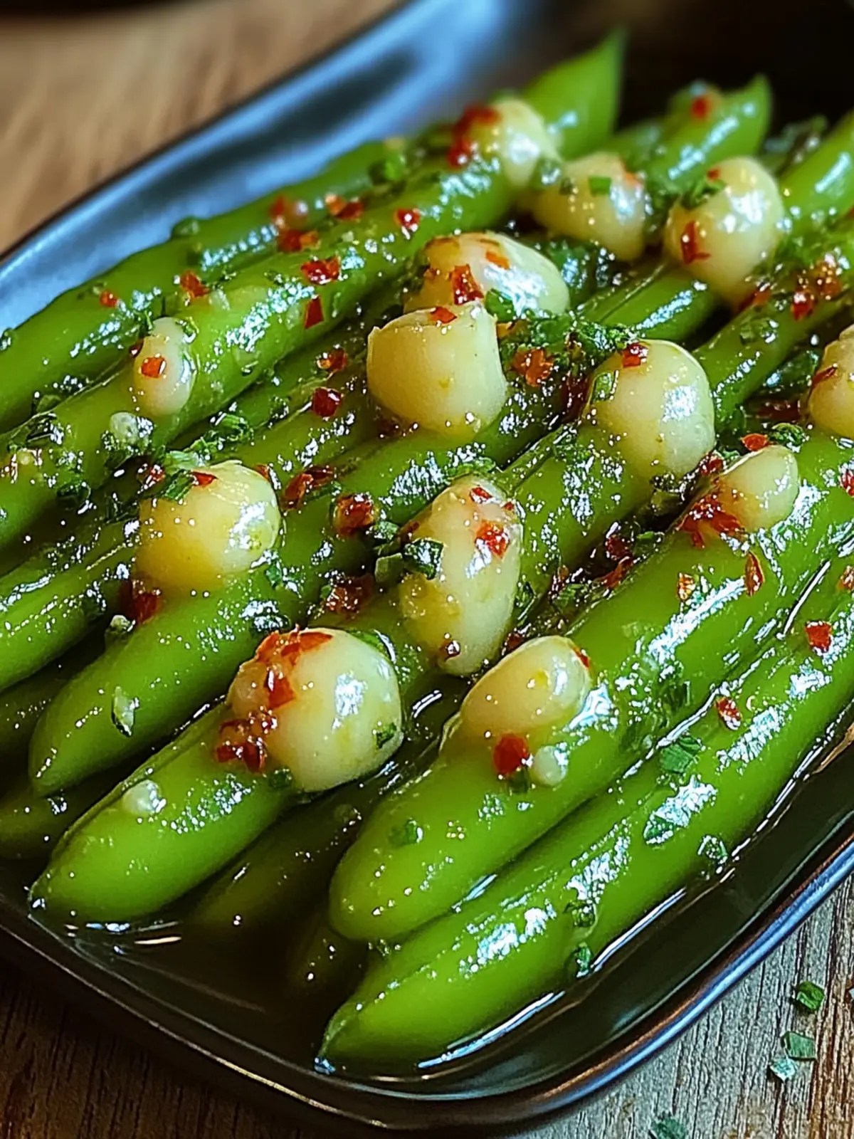 Savory Garlic Butter Green Beans