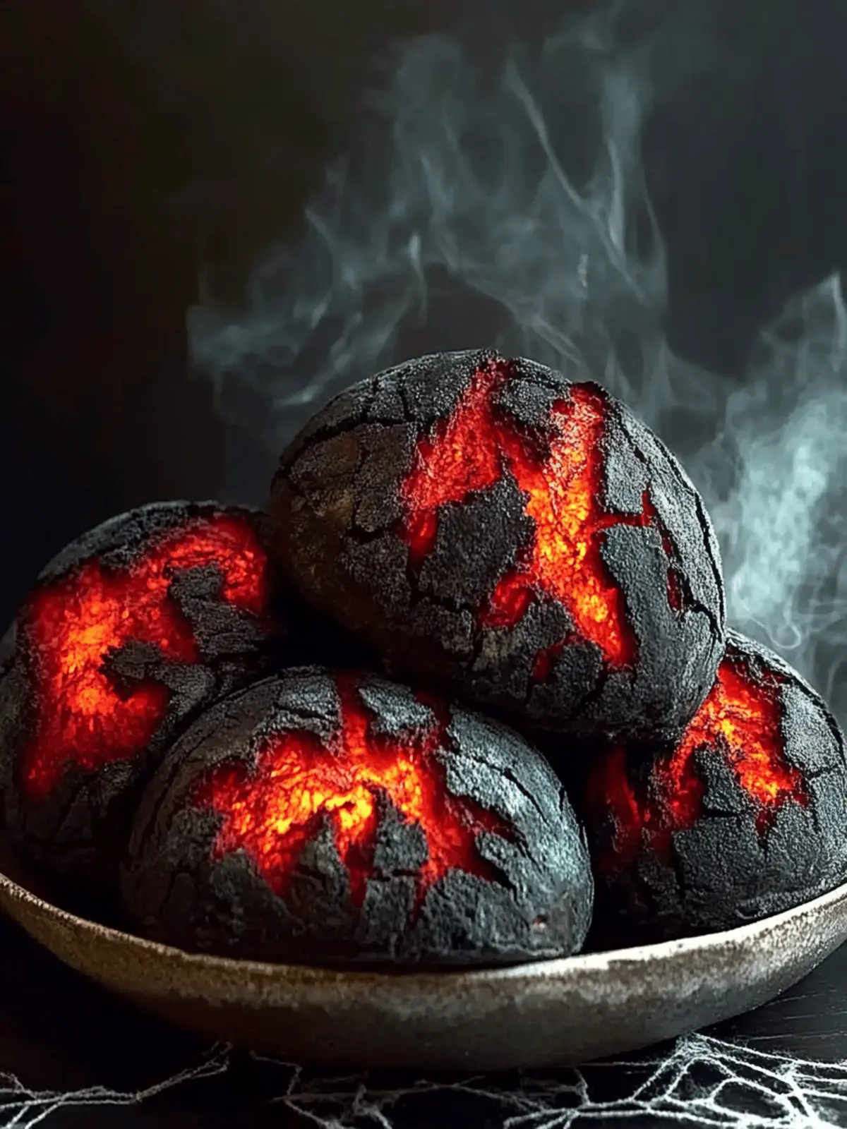 Easy Halloween Brimstone Bread