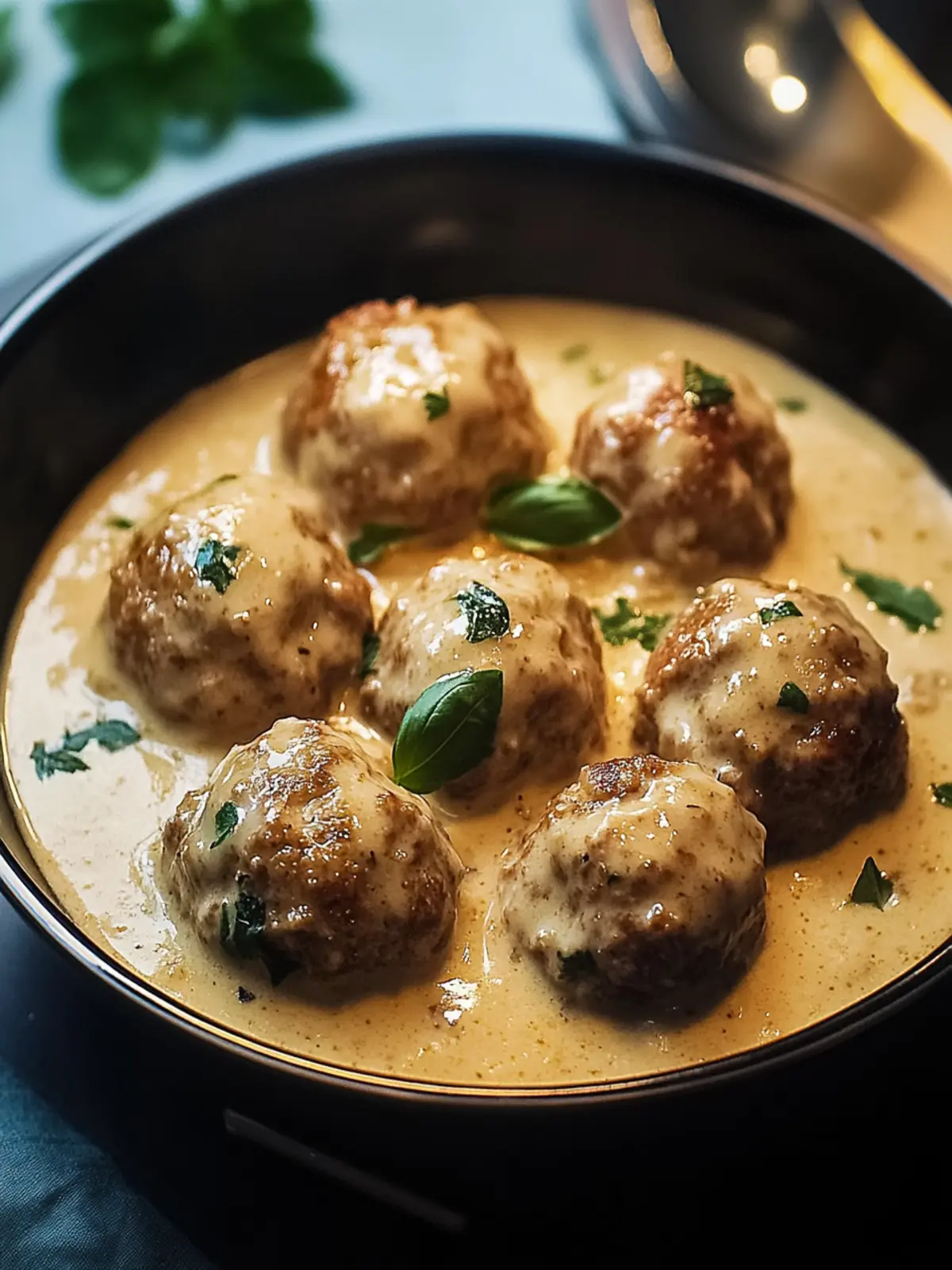 Carnivore Creamy Meatballs