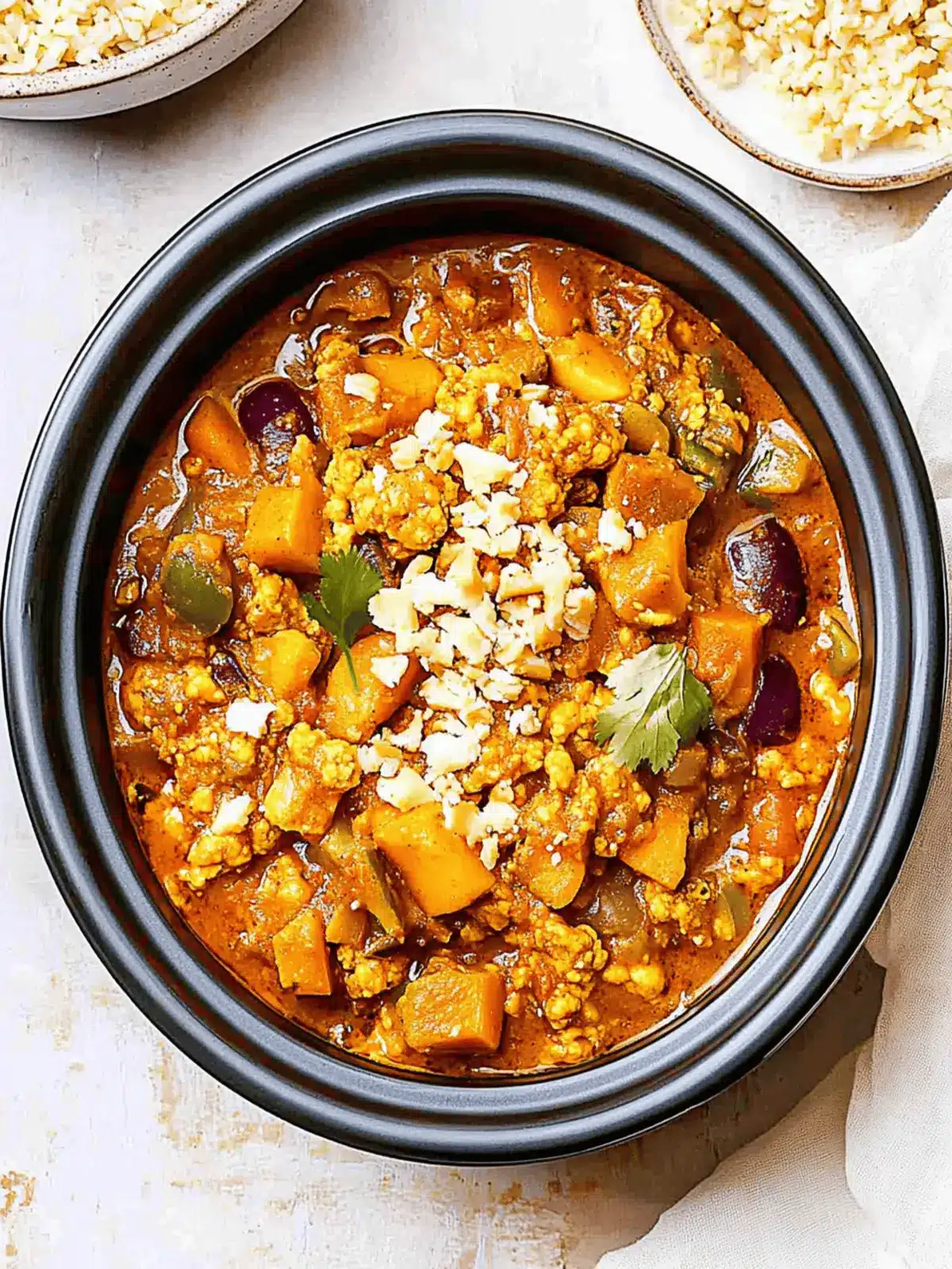 Crockpot Vegetable Curry