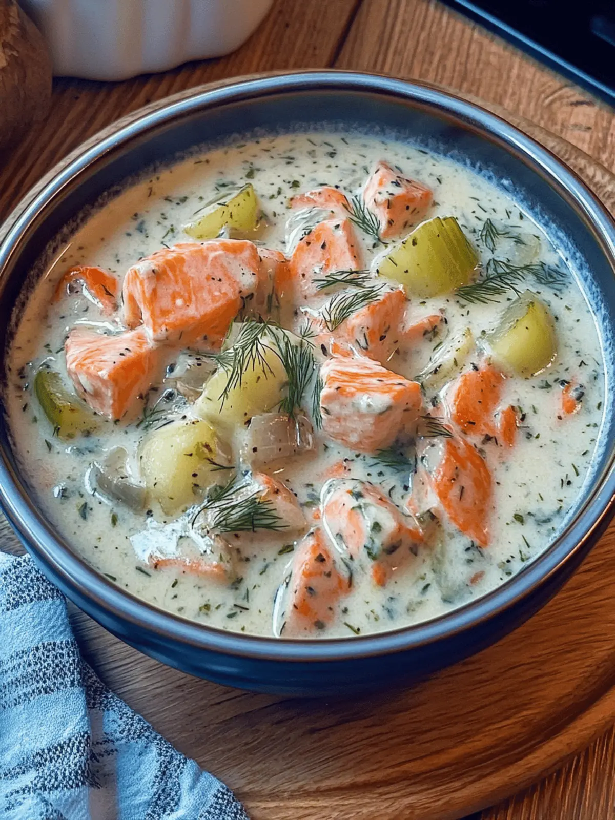Lohikeitto (Finnish Salmon Soup)