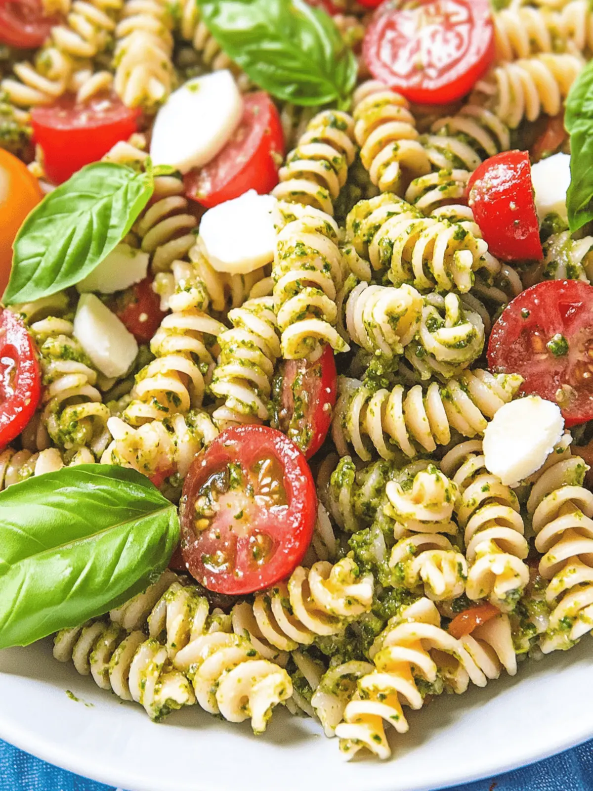 Pesto Pasta Salad Recipe