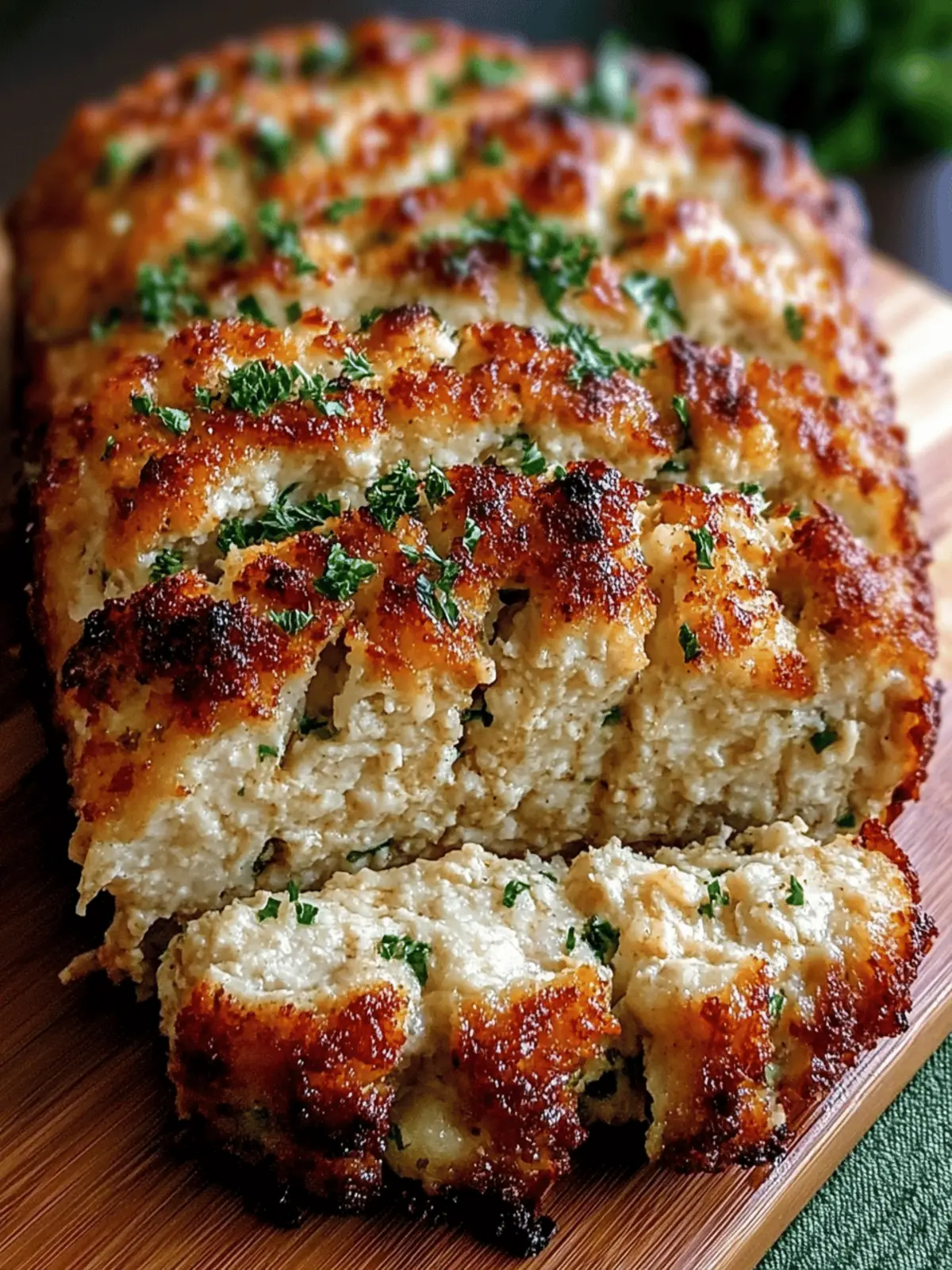 Parmesan Chicken Meatloaf
