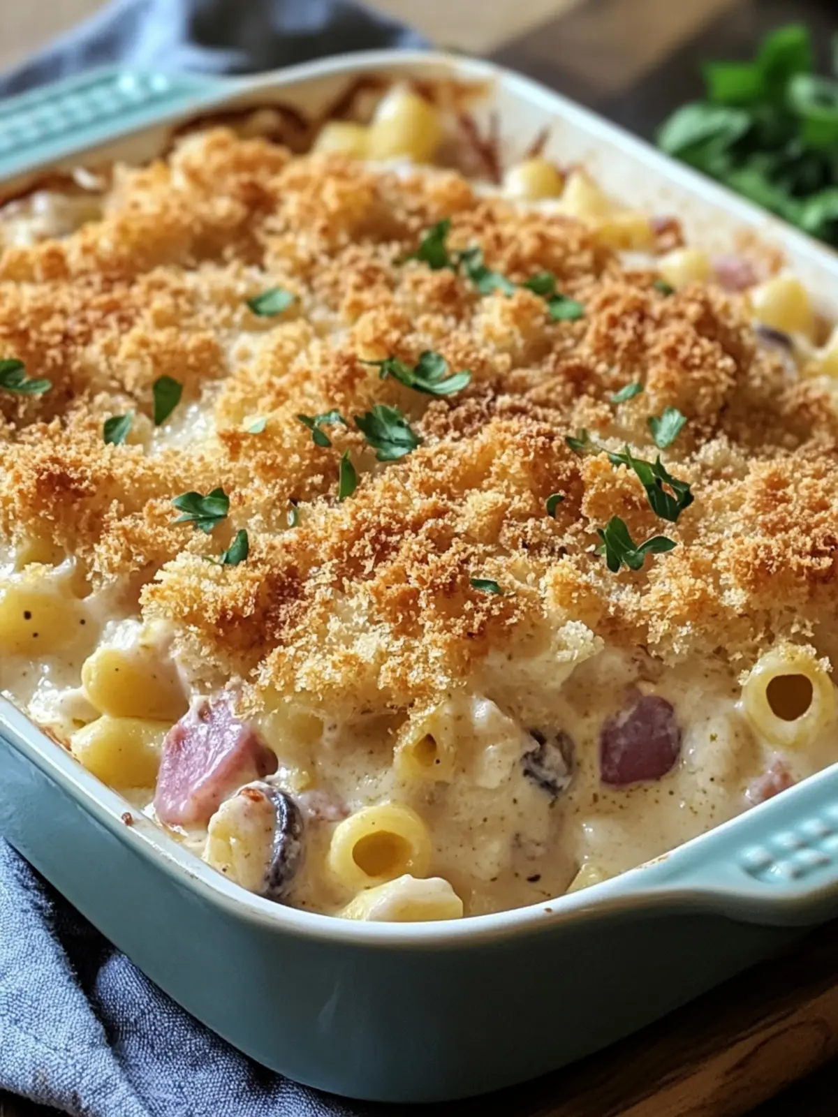Delicious Chicken Cordon Bleu Casserole