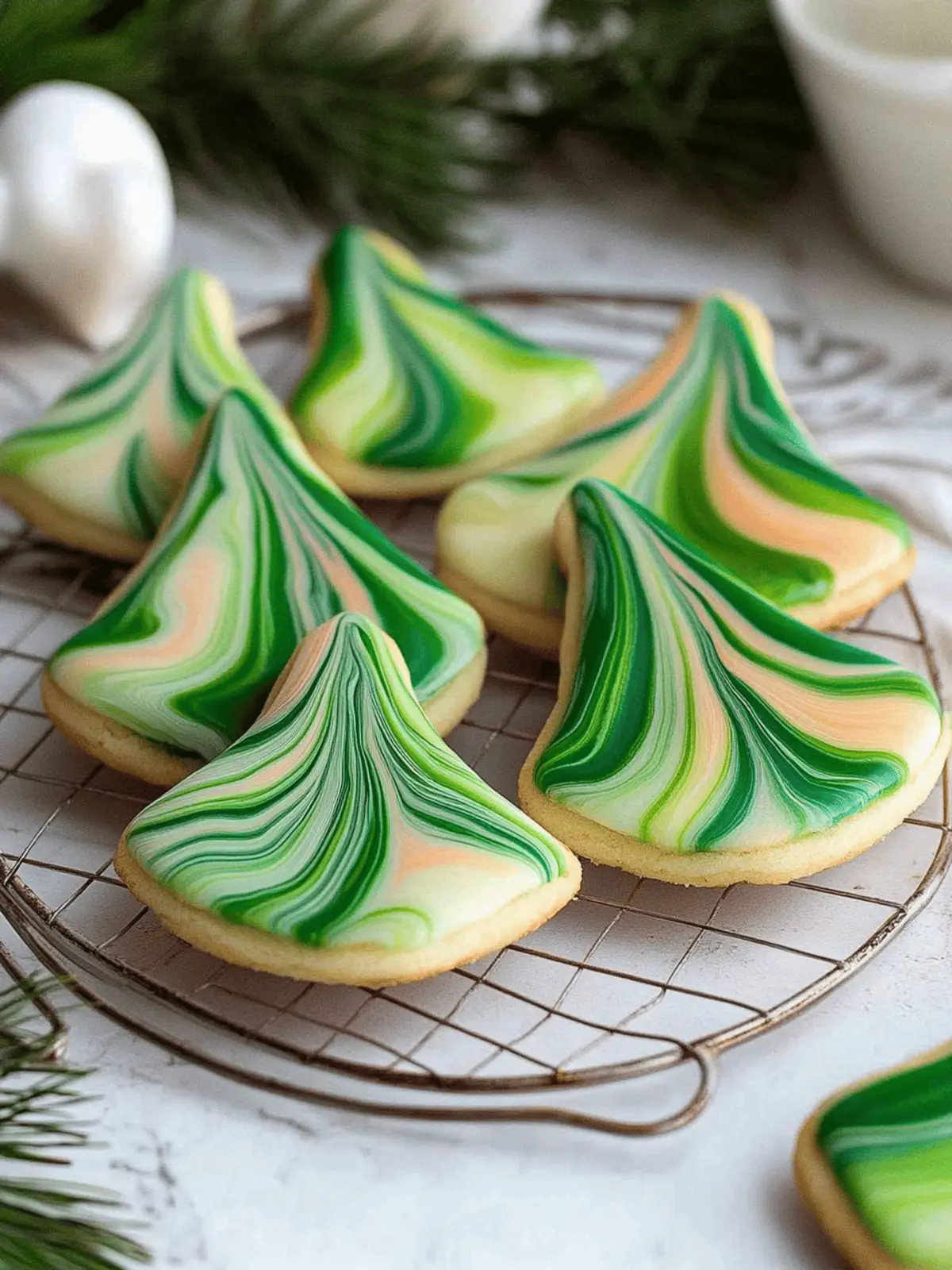 Marbled Sugar Cookies