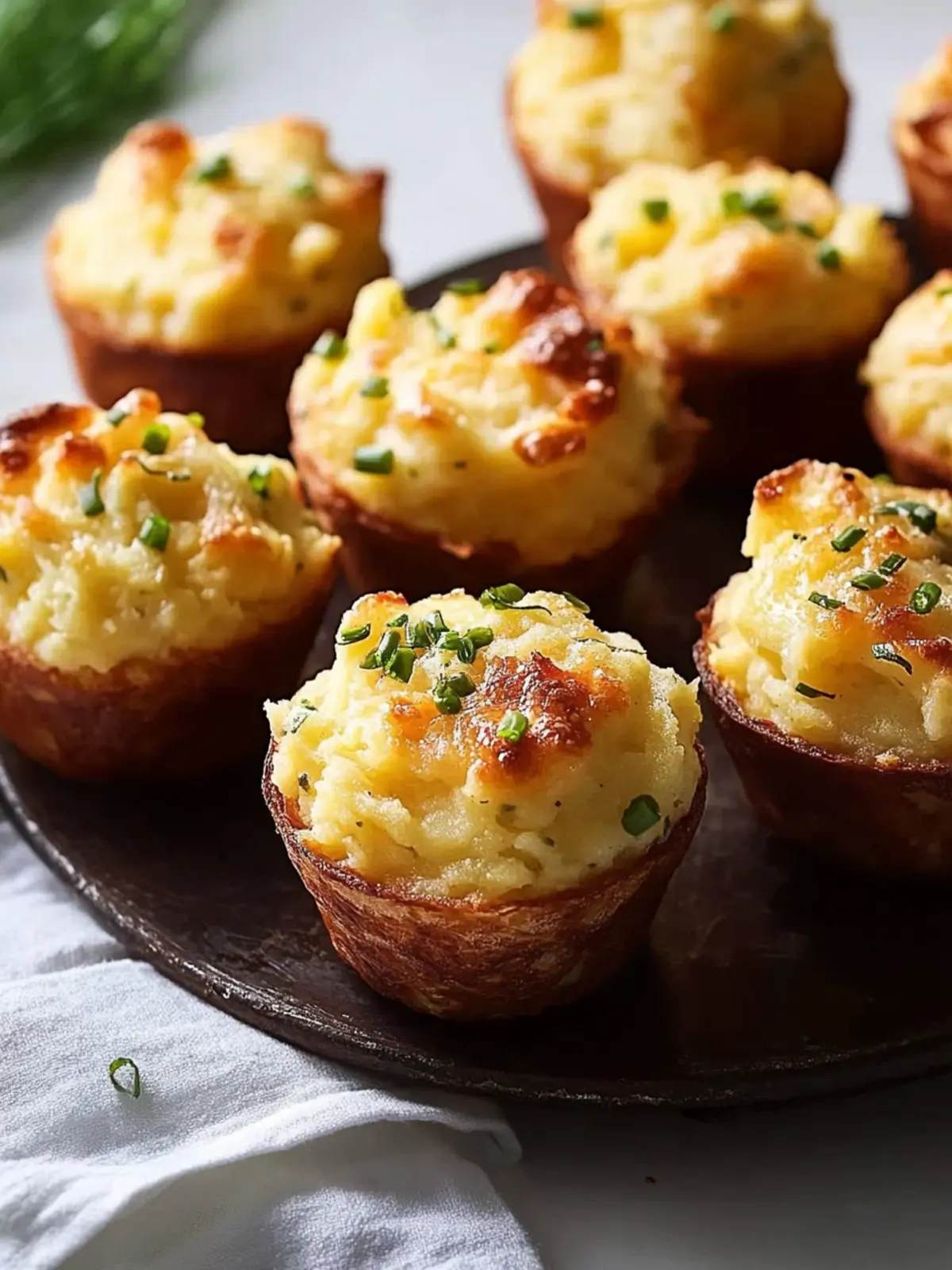Easy Mashed Potato Muffins