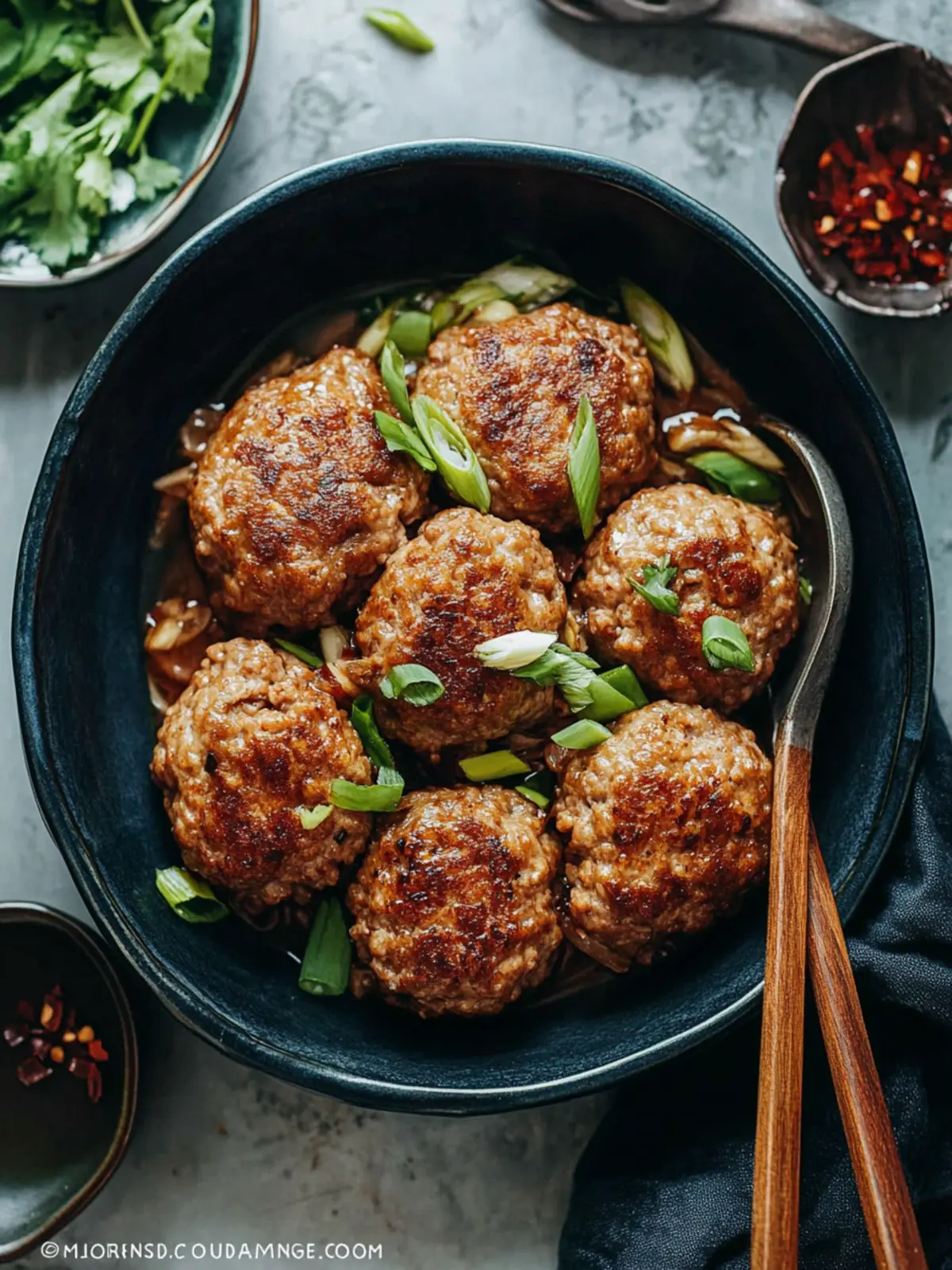 Chinese Lion’s Head Meatballs