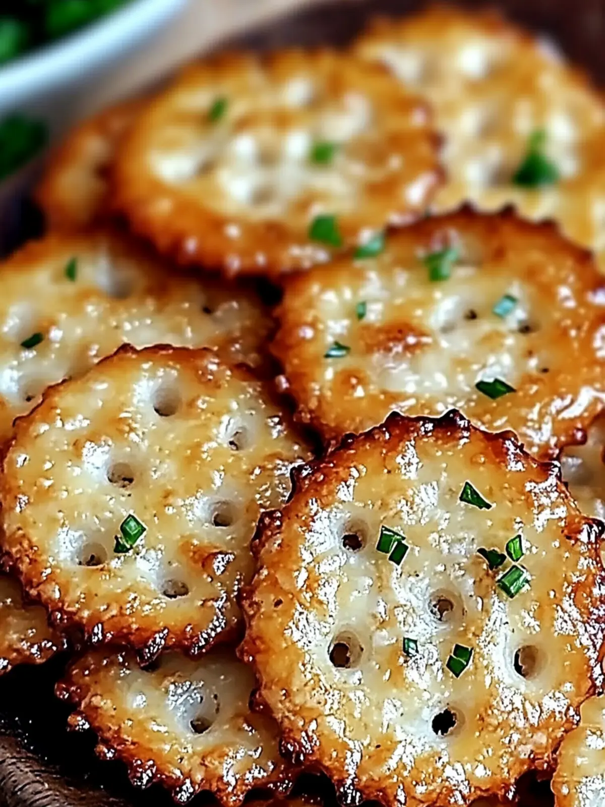 Garlic Bread Ritz Bits