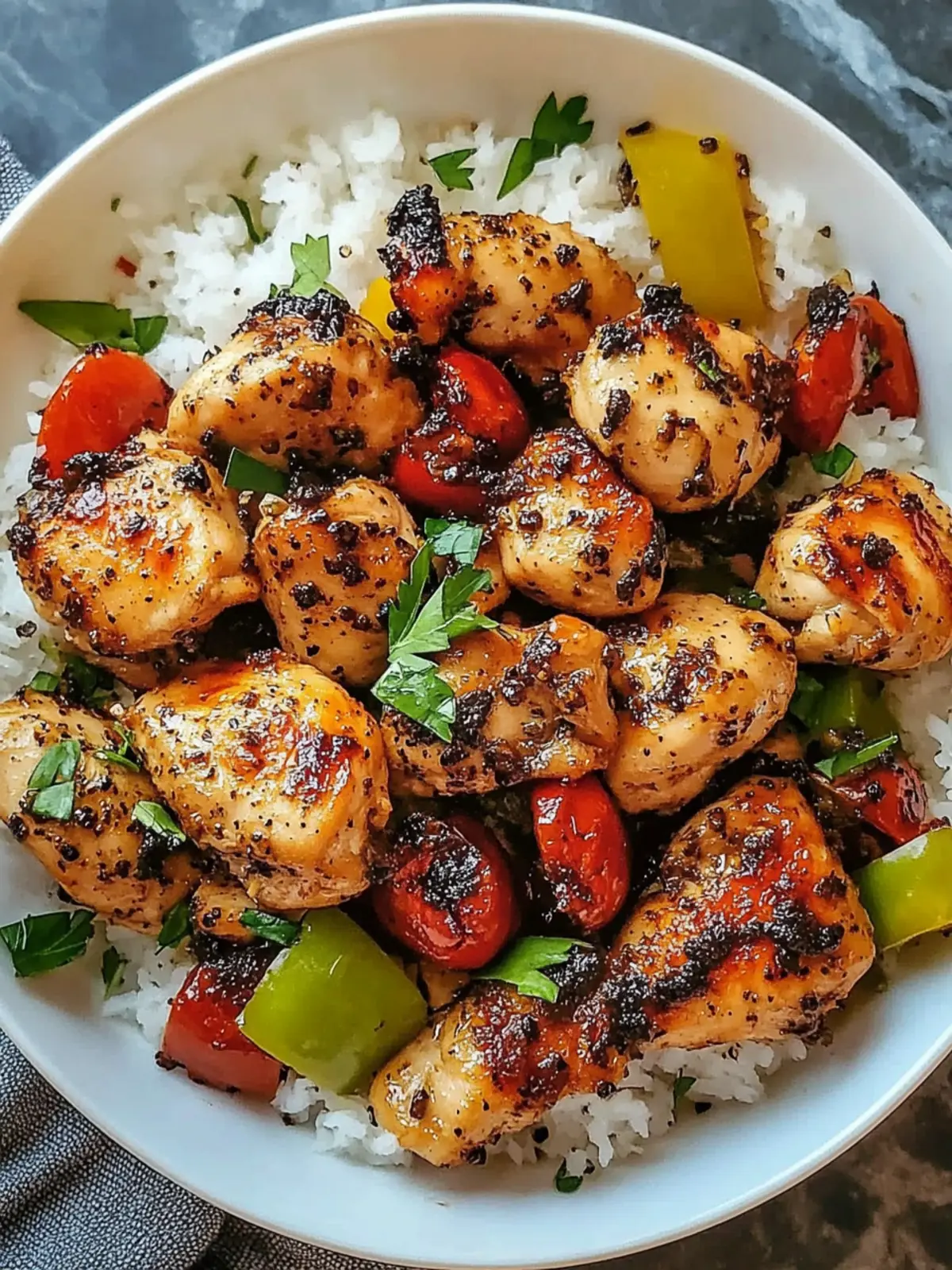 Easy Black Pepper Chicken