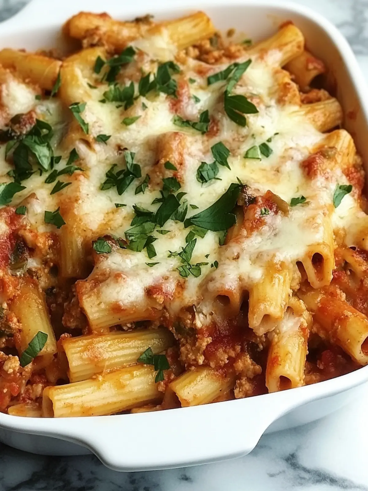 Meatless Baked Ziti