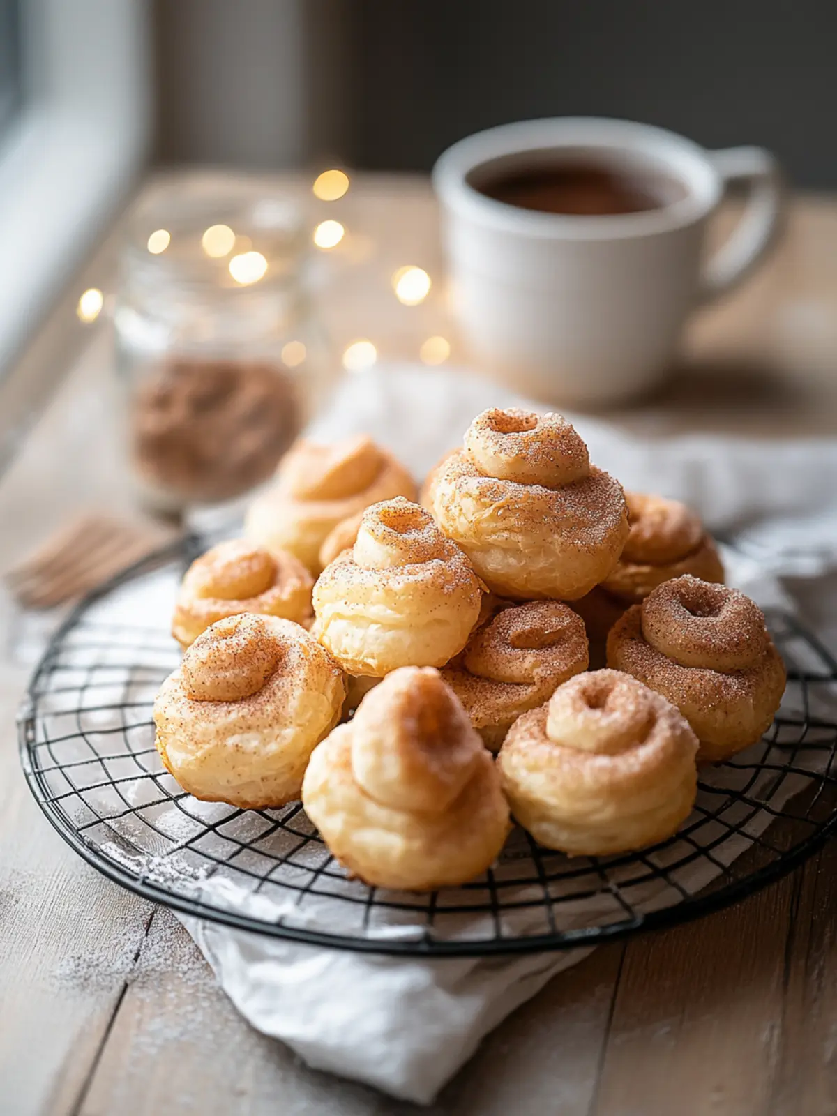 Cinnamon-Sugar Breakfast Puffs