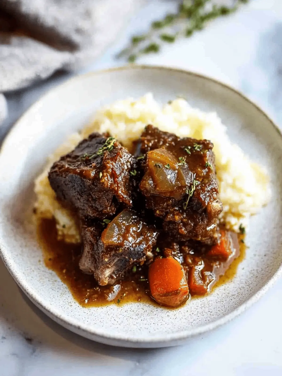 Braised Short Ribs