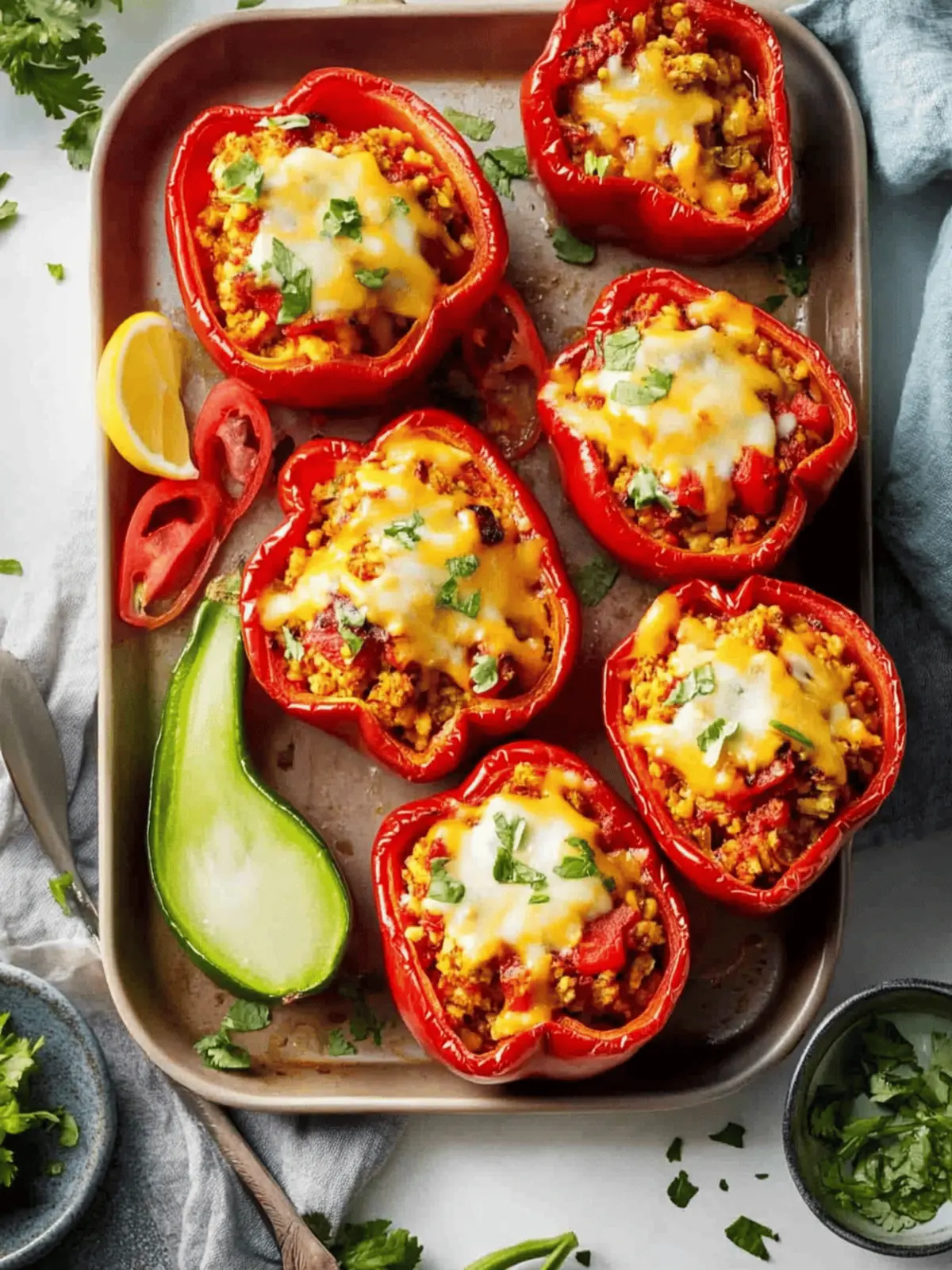 Vegetarian Stuffed Peppers