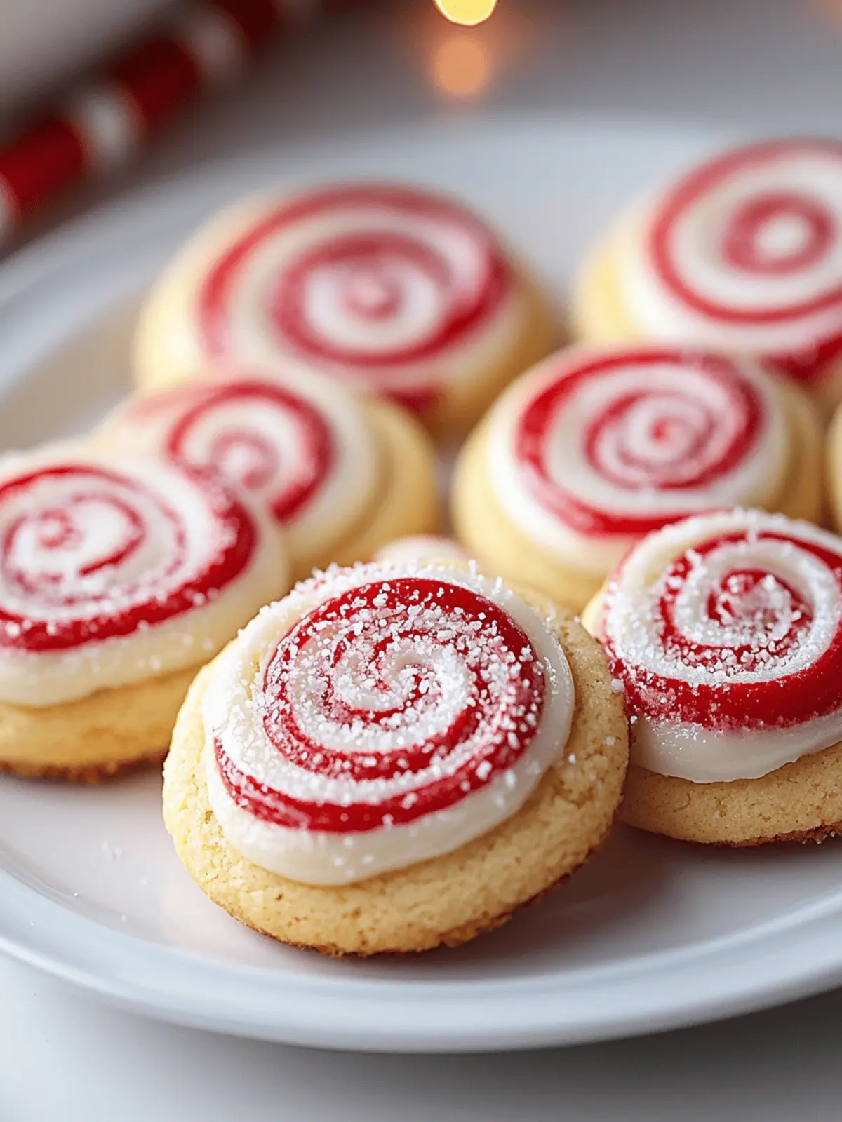 Candy Cane Cookies