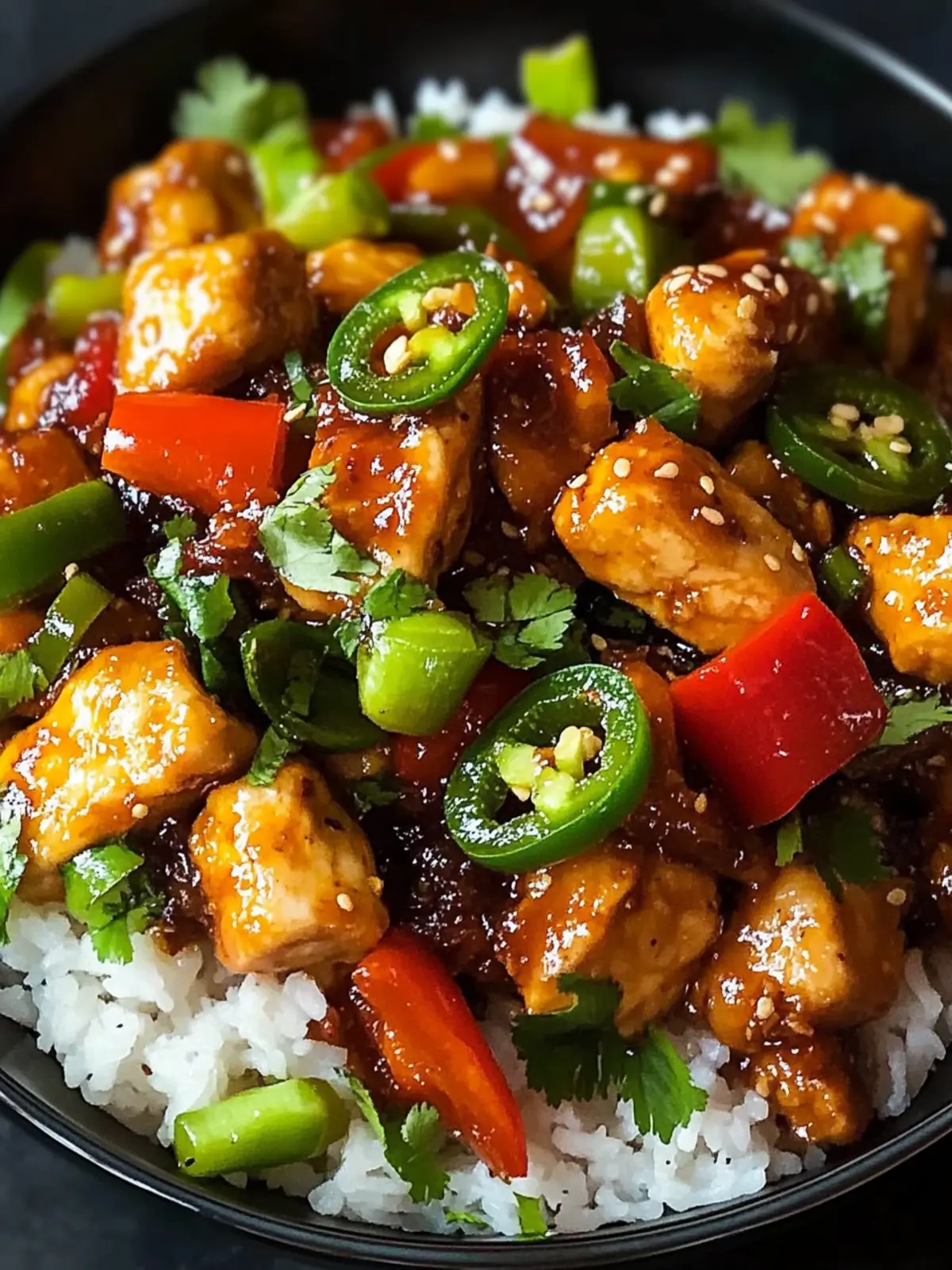 Spicy Jalapeño Chicken Stir-Fry